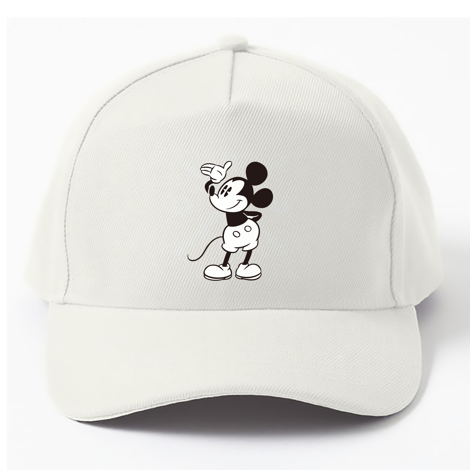 （画像用） ミッキーマウス Mickey Mouse ベースボールキャップ 綿100％ 男女兼用 帽子 スポーツ