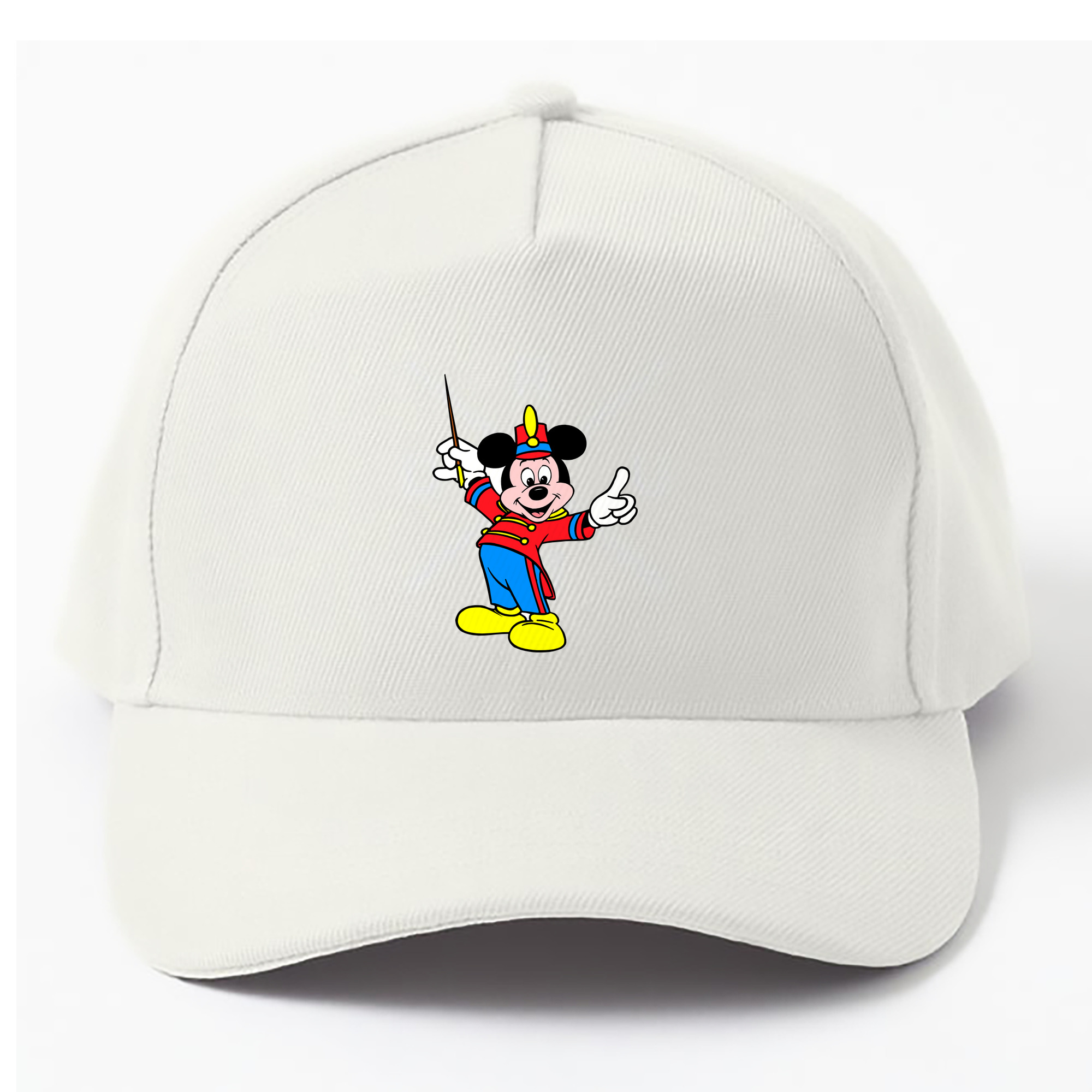 （画像用） ミッキーマウス Mickey Mouse ベースボールキャップ 綿100％ 男女兼用 帽子 スポーツ
