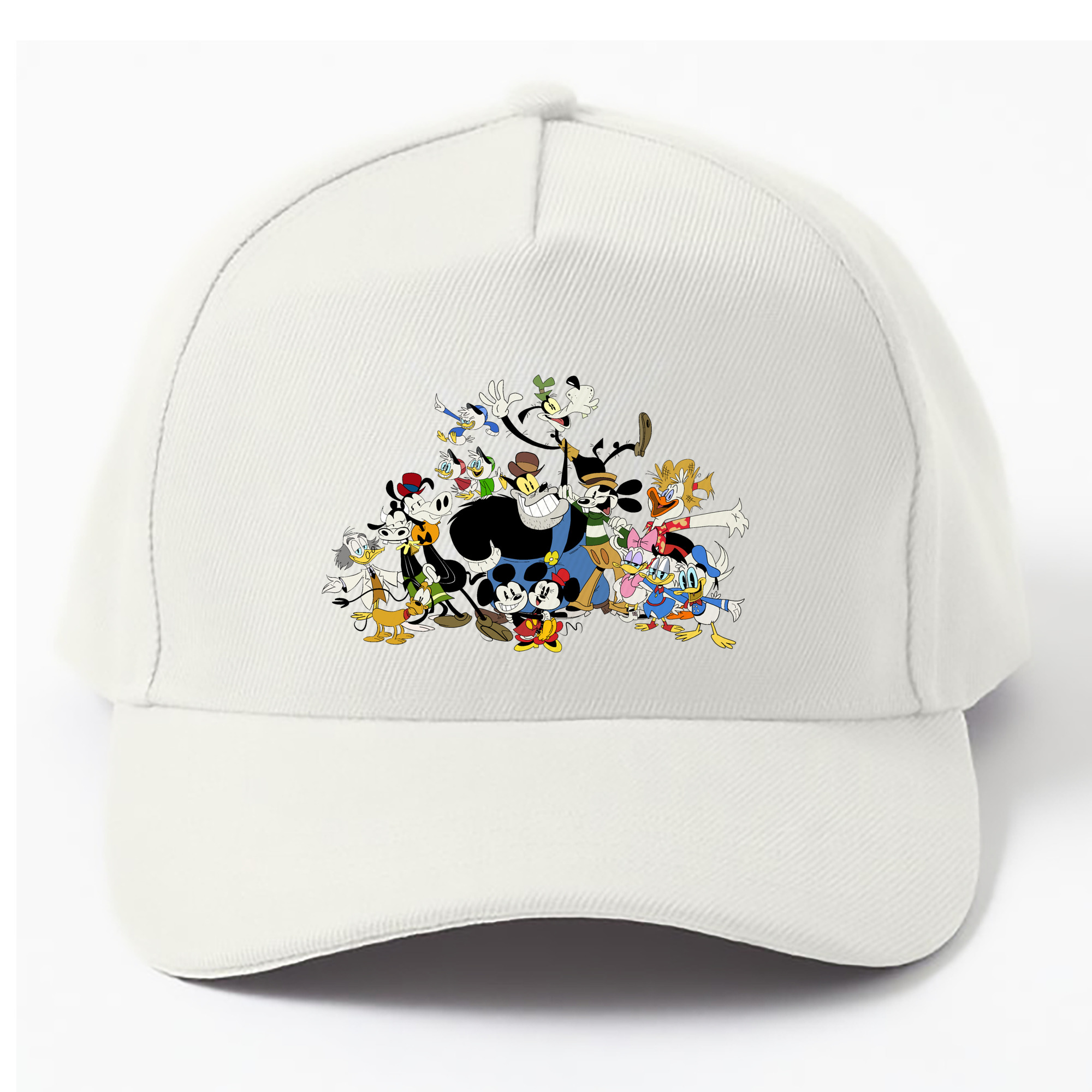 （画像用） ミッキーマウス Mickey Mouse ベースボールキャップ 綿100％ 男女兼用 帽子 スポーツ