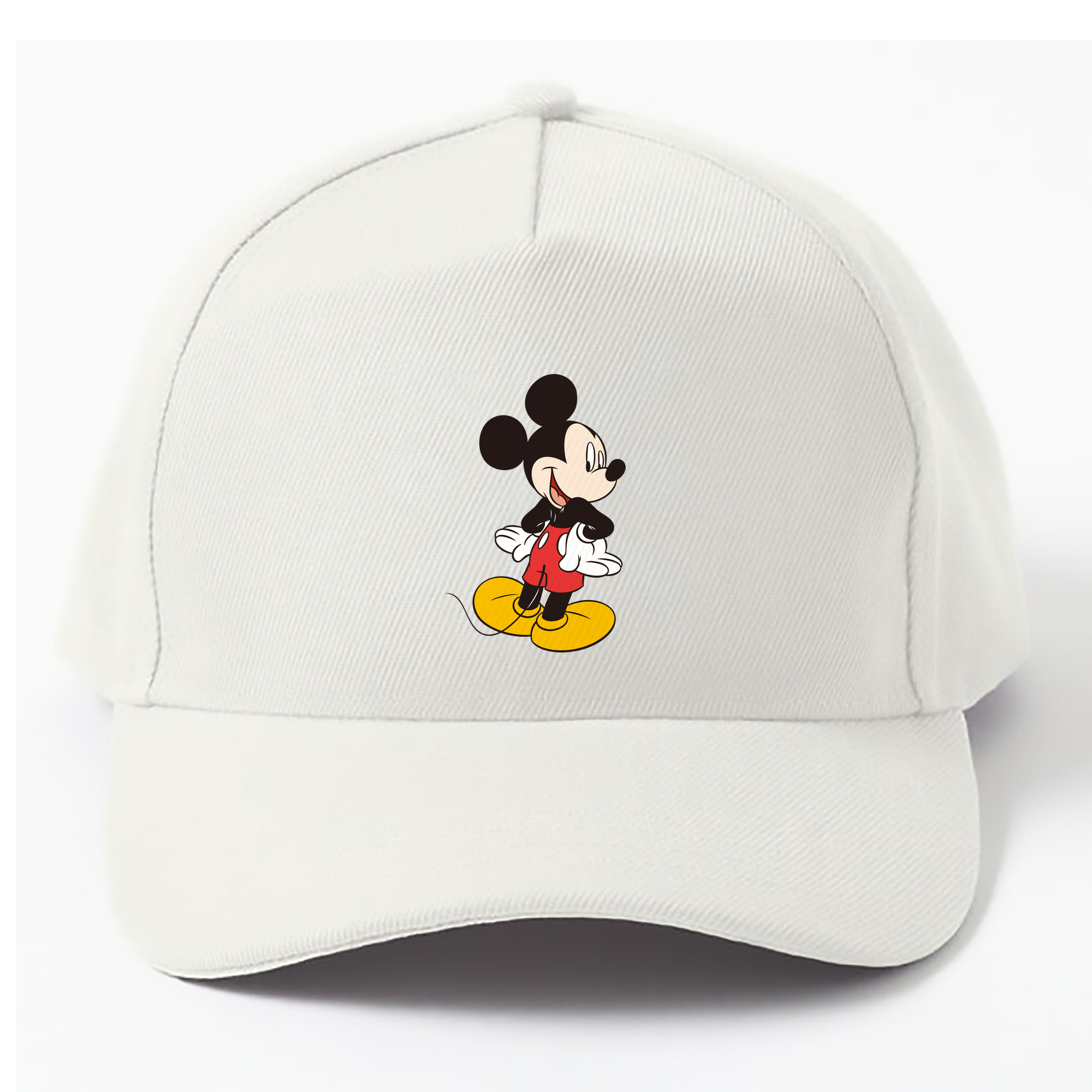 （画像用） ミッキーマウス Mickey Mouse ベースボールキャップ 綿100％ 男女兼用 帽子 スポーツ