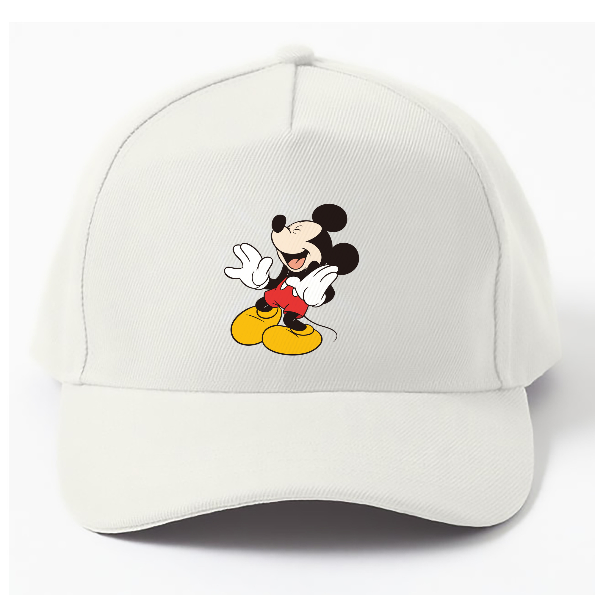 （画像用） ミッキーマウス Mickey Mouse ベースボールキャップ 綿100％ 男女兼用 帽子 スポーツ