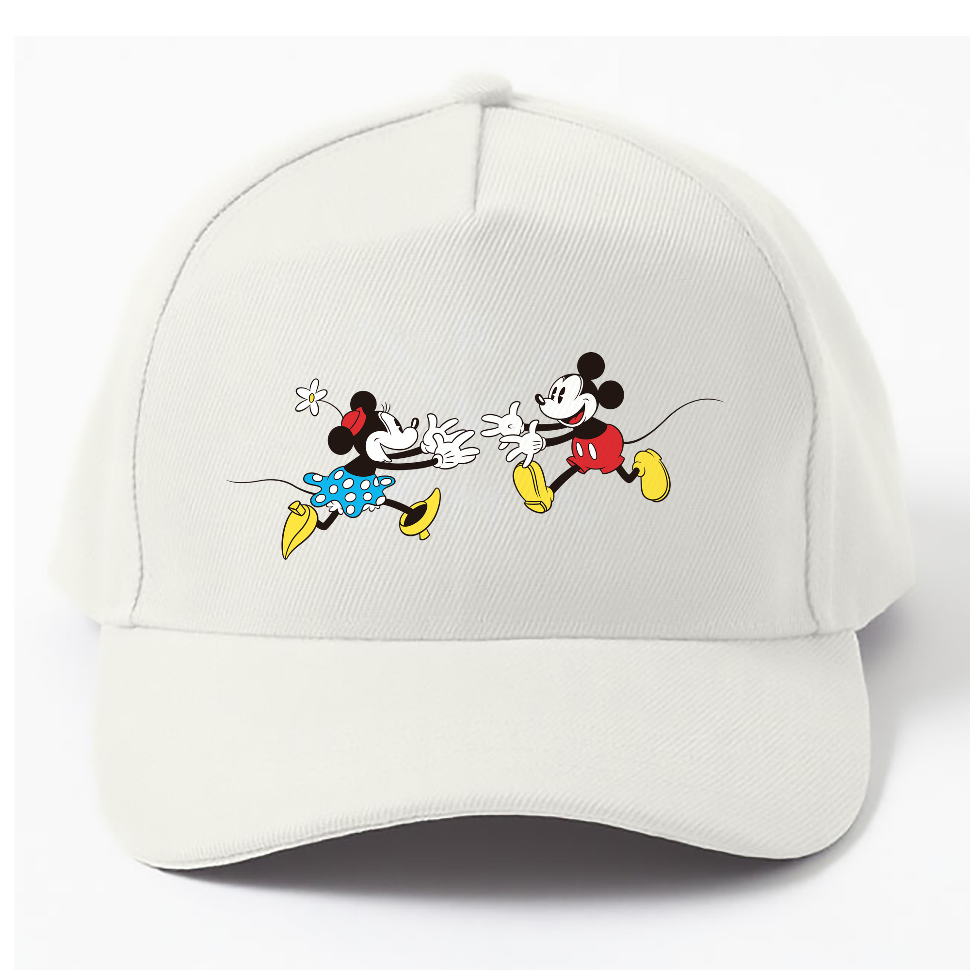 （画像用） ミッキーマウス Mickey Mouse ベースボールキャップ 綿100％ 男女兼用 帽子 スポーツ