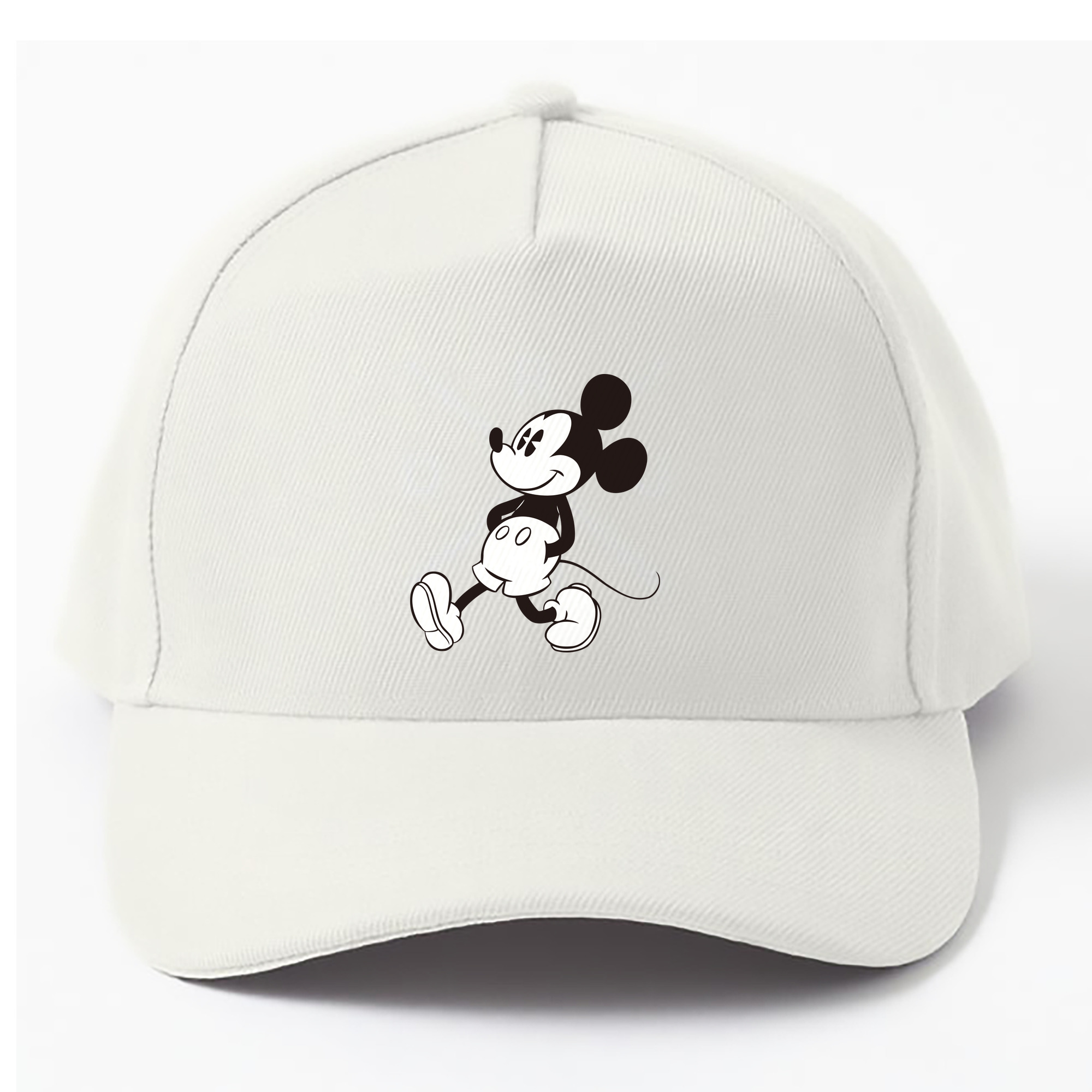 （画像用） ミッキーマウス Mickey Mouse ベースボールキャップ 綿100％ 男女兼用 帽子 スポーツ