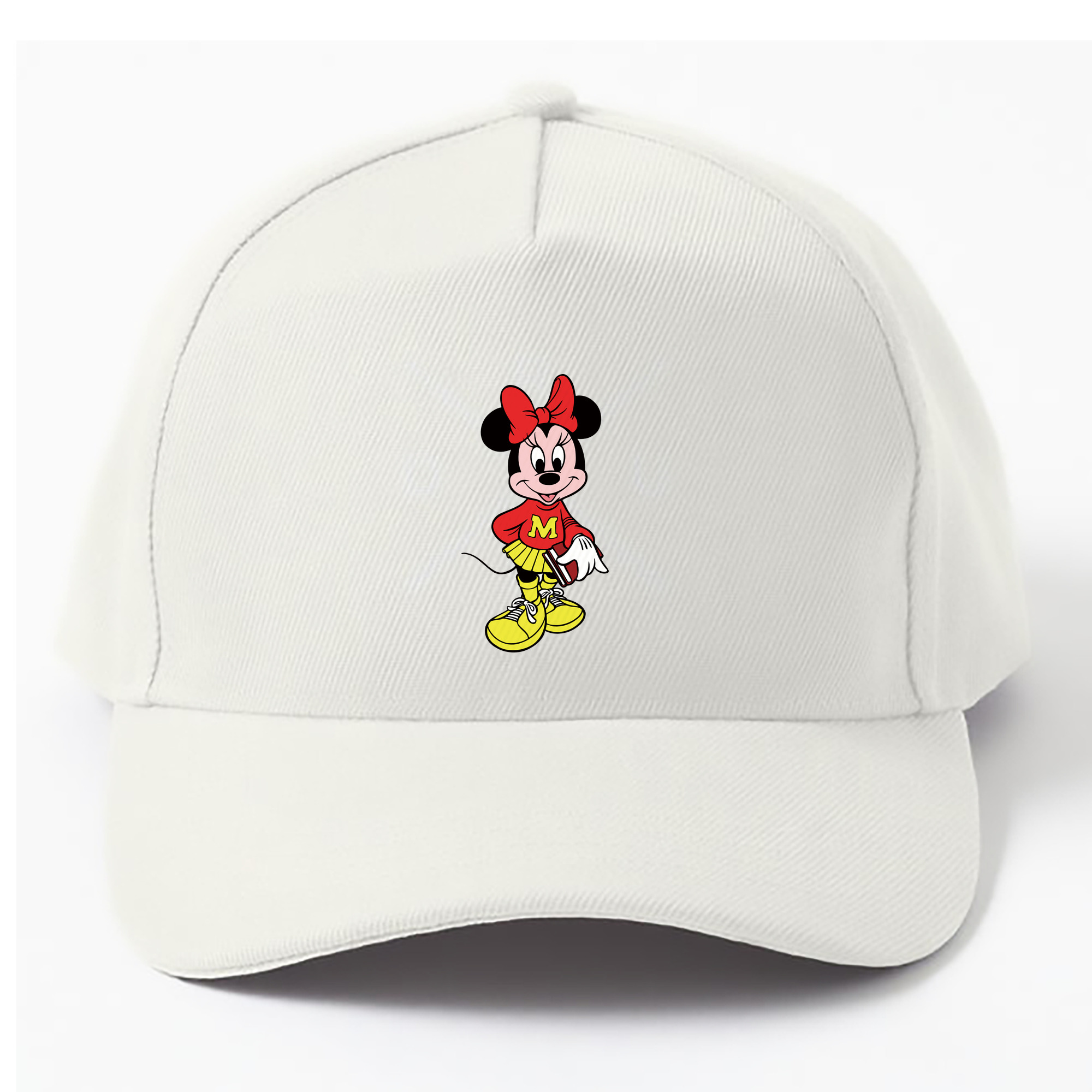 （画像用） ミッキーマウス Mickey Mouse ベースボールキャップ 綿100％ 男女兼用 帽子 スポーツ