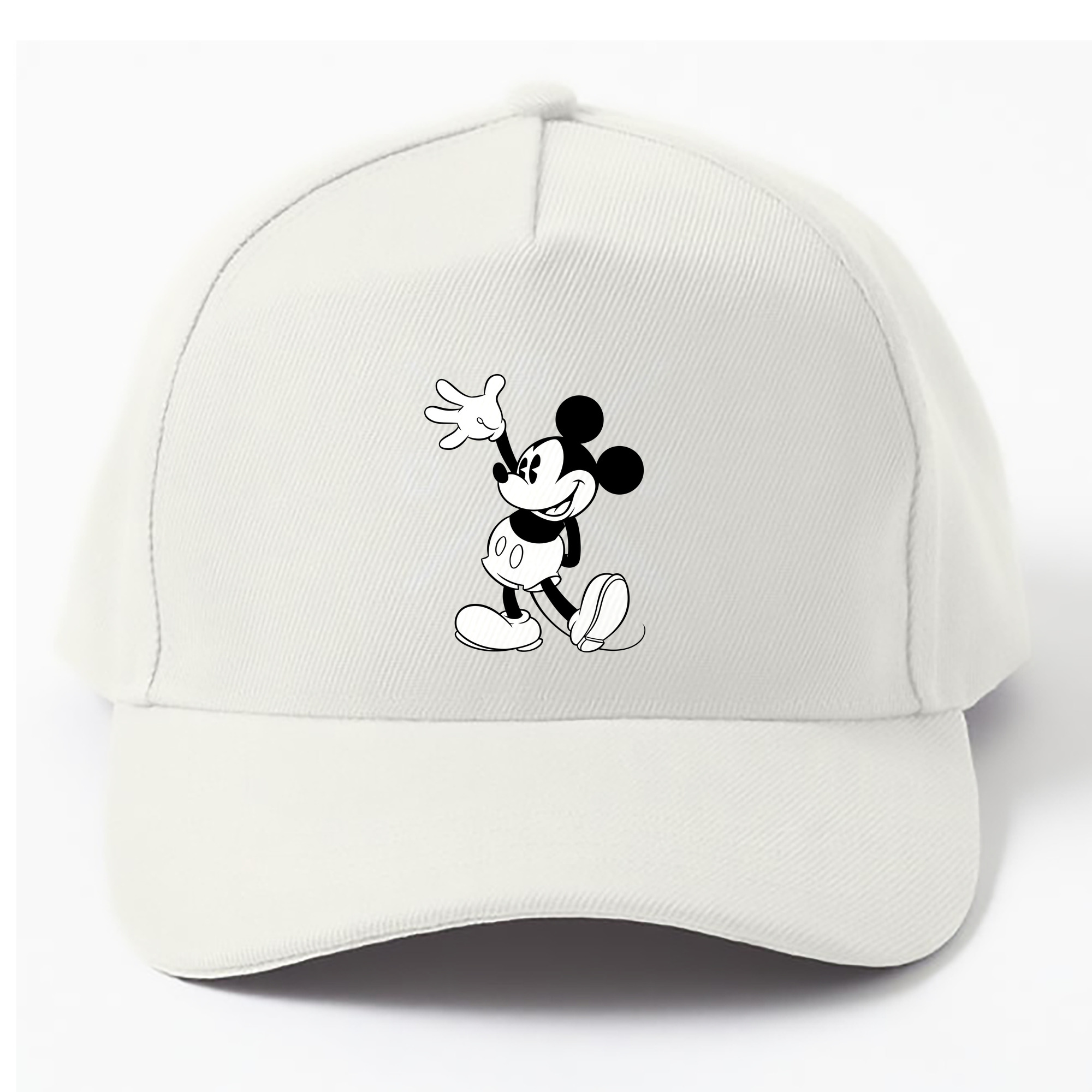 （画像用） ミッキーマウス Mickey Mouse ベースボールキャップ 綿100％ 男女兼用 帽子 スポーツ