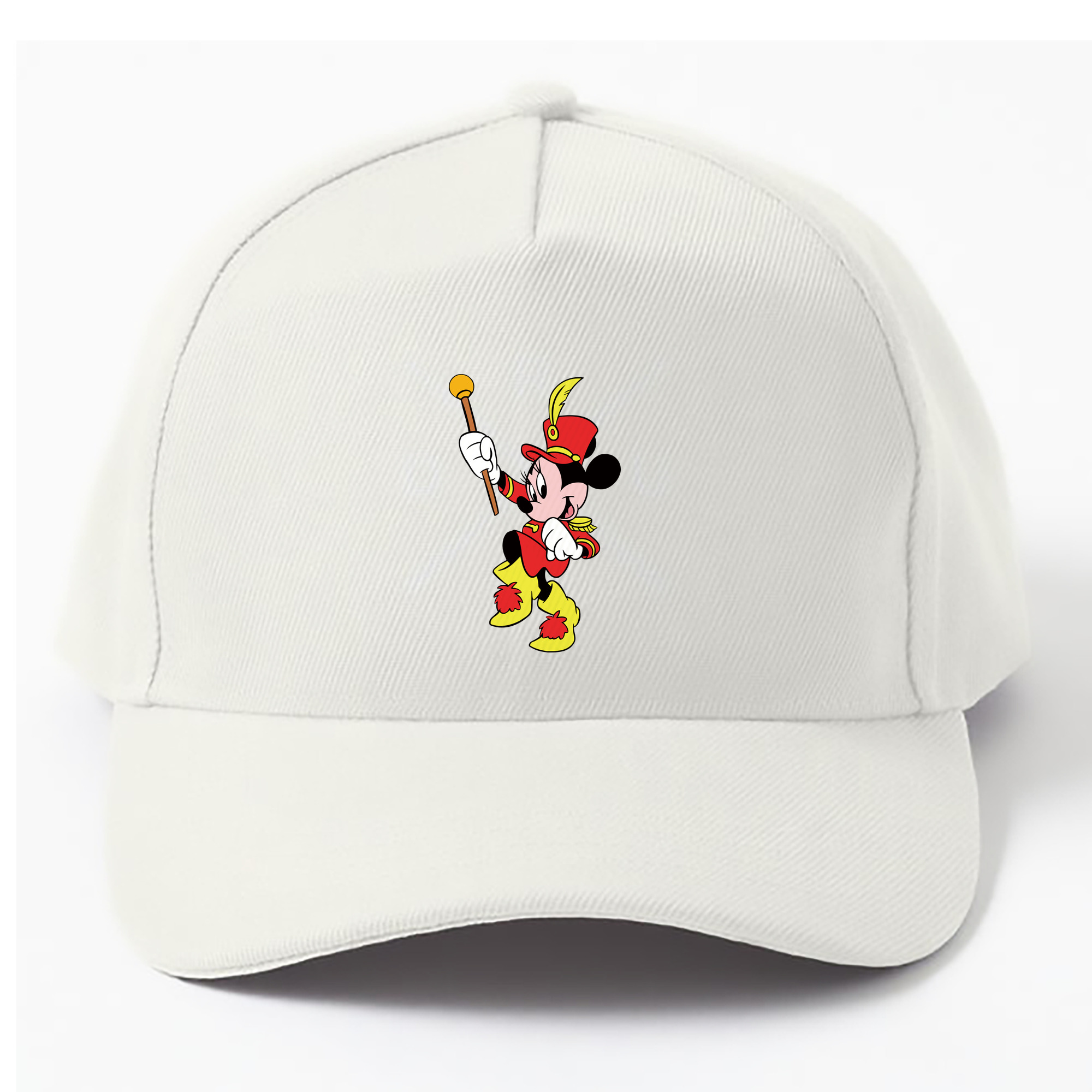 （画像用） ミッキーマウス Mickey Mouse ベースボールキャップ 綿100％ 男女兼用 帽子 スポーツ