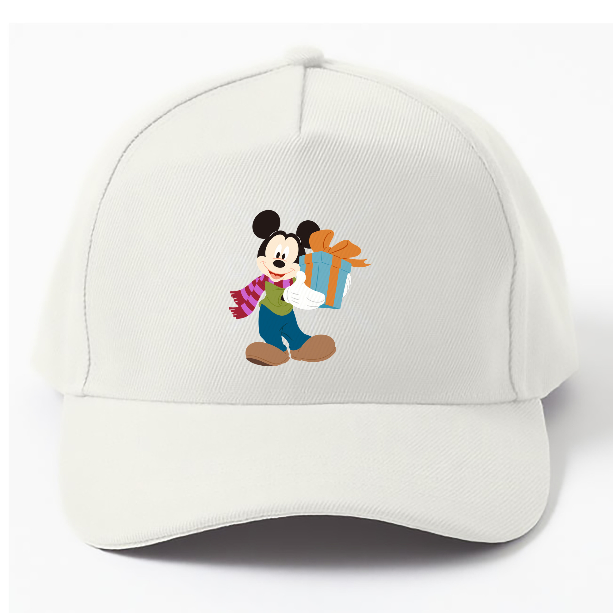（画像用） ミッキーマウス Mickey Mouse ベースボールキャップ 綿100％ 男女兼用 帽子 スポーツ
