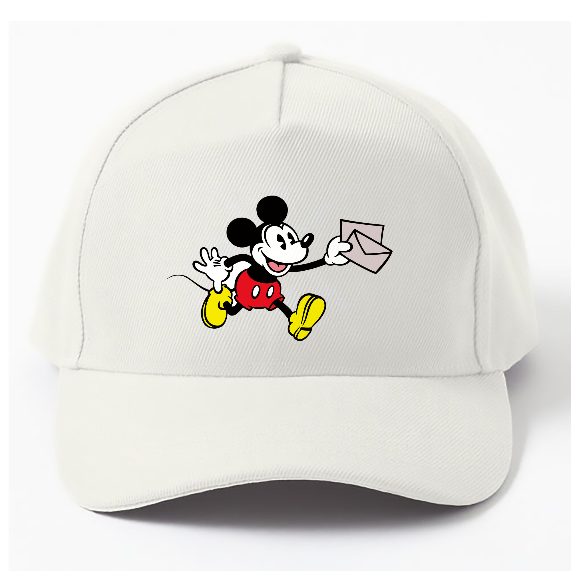（画像用） ミッキーマウス Mickey Mouse ベースボールキャップ 綿100％ 男女兼用 帽子 スポーツ