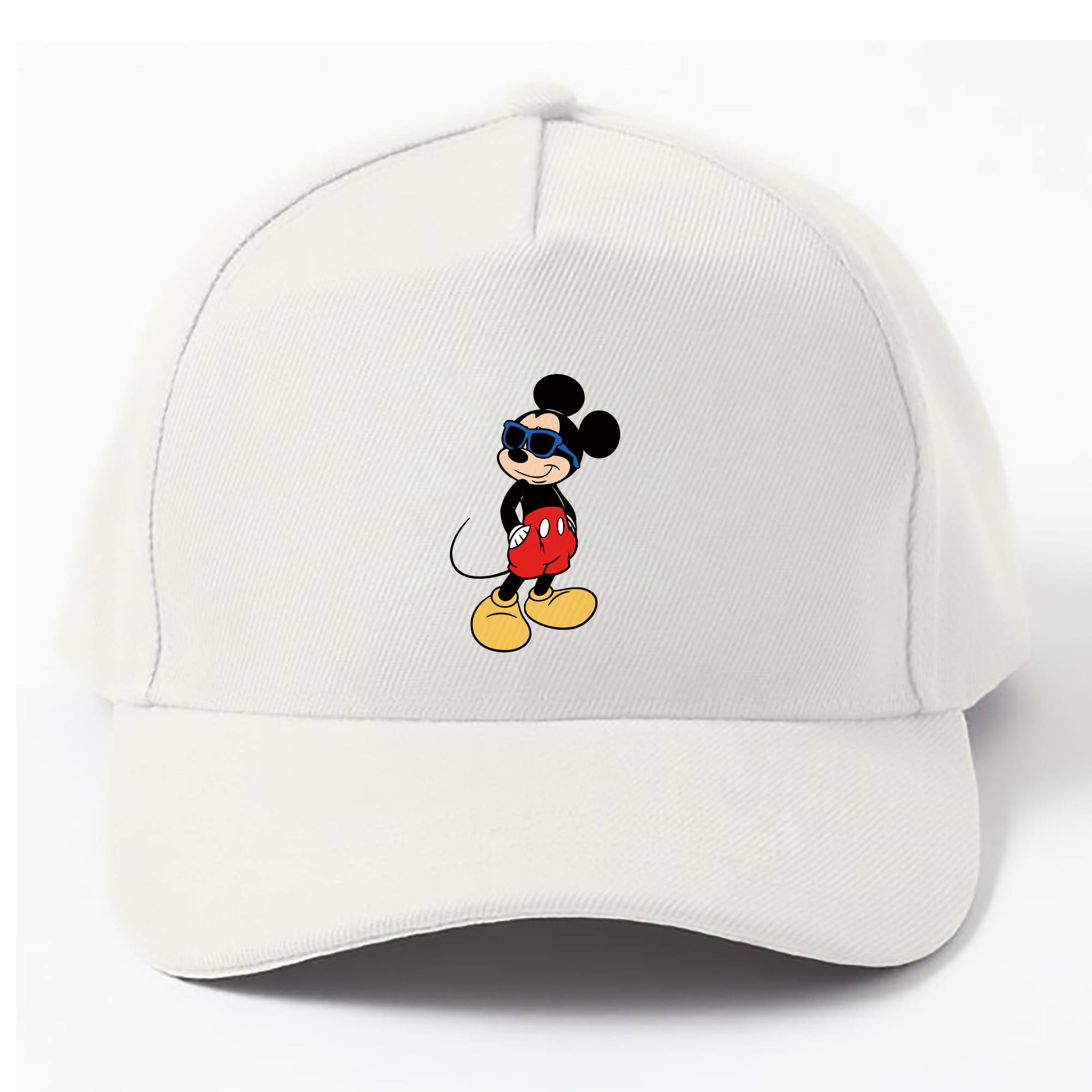 （画像用） ミッキーマウス Mickey Mouse ベースボールキャップ 綿100％ 男女兼用 帽子 スポーツ