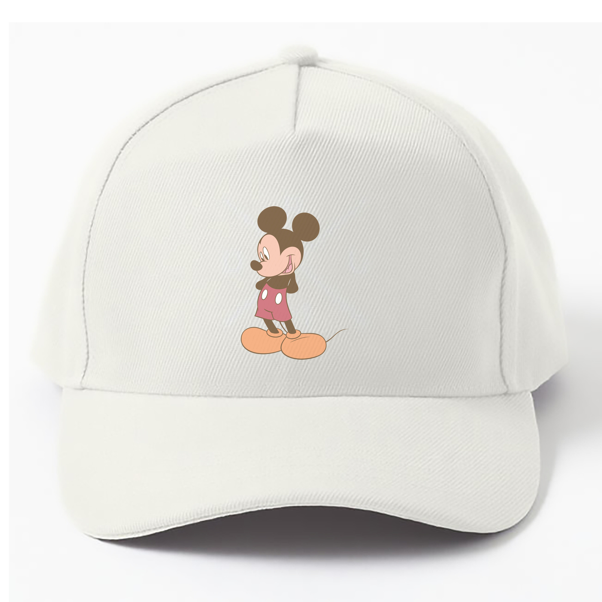 （画像用） ミッキーマウス Mickey Mouse ベースボールキャップ 綿100％ 男女兼用 帽子 スポーツ