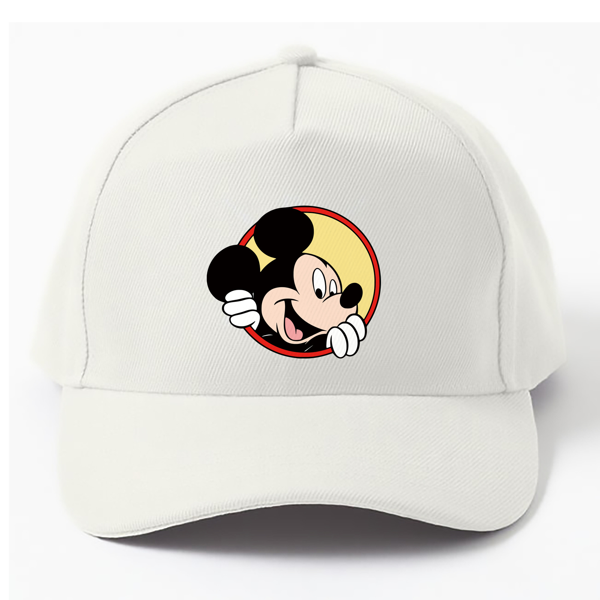 （画像用） ミッキーマウス Mickey Mouse ベースボールキャップ 綿100％ 男女兼用 帽子 スポーツ