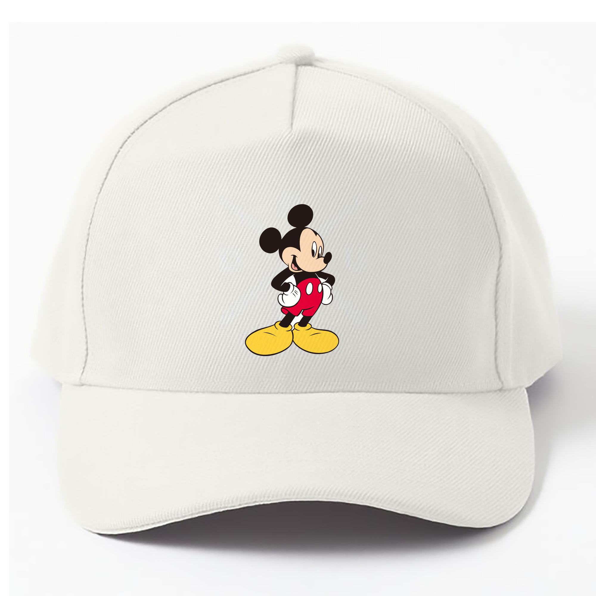 （画像用） ミッキーマウス Mickey Mouse ベースボールキャップ 綿100％ 男女兼用 帽子 スポーツ