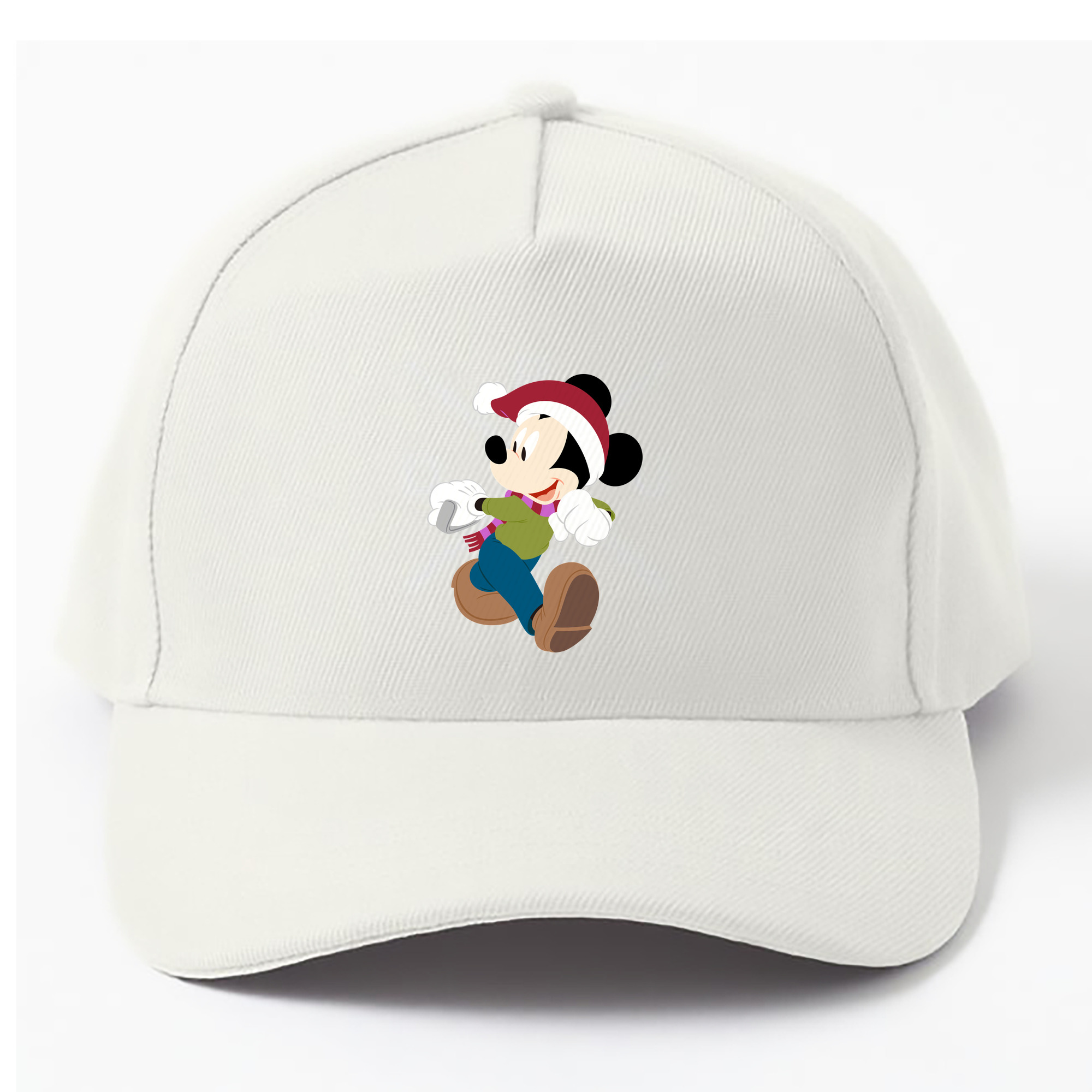 （画像用） ミッキーマウス Mickey Mouse ベースボールキャップ 綿100％ 男女兼用 帽子 スポーツ