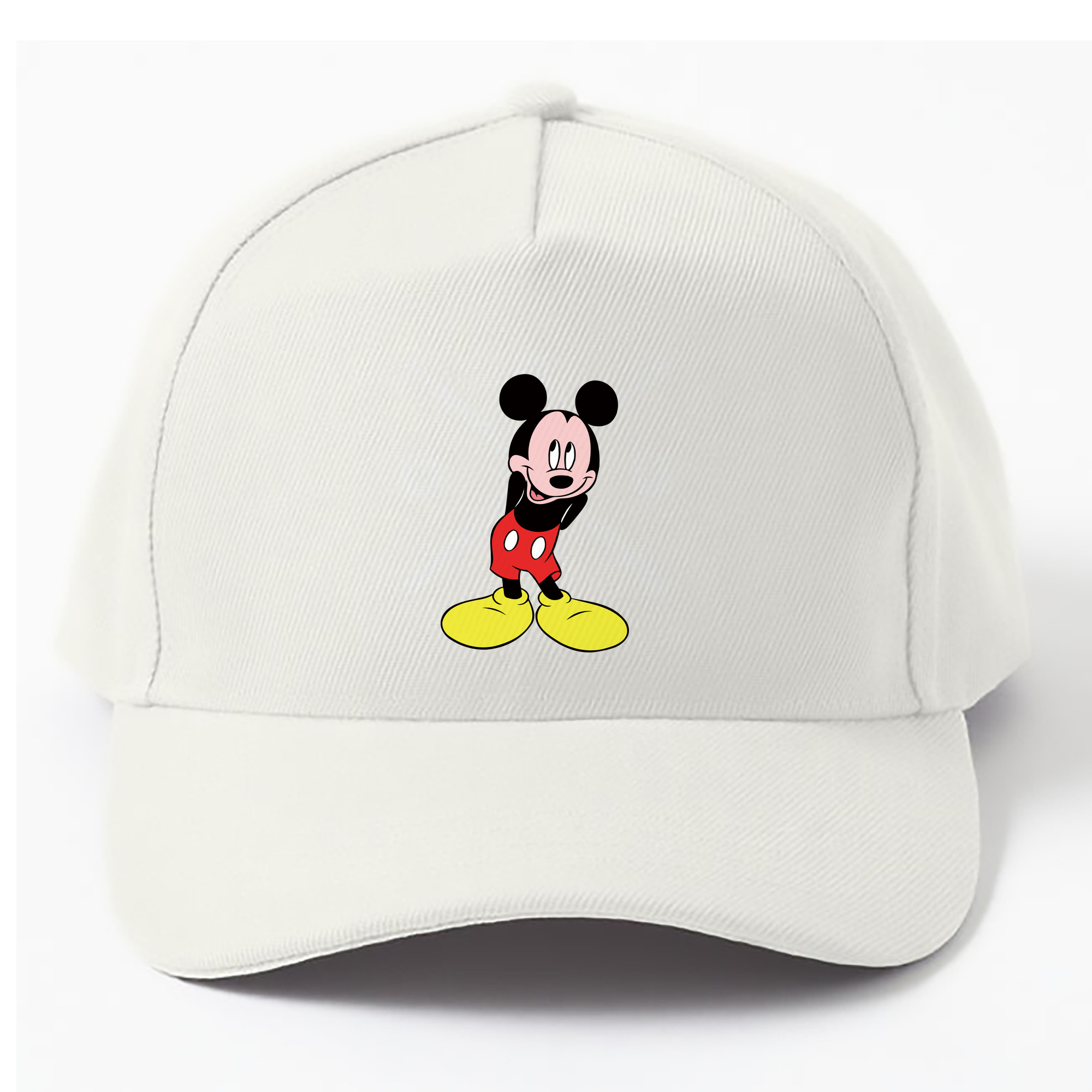 （画像用） ミッキーマウス Mickey Mouse ベースボールキャップ 綿100％ 男女兼用 帽子 スポーツ