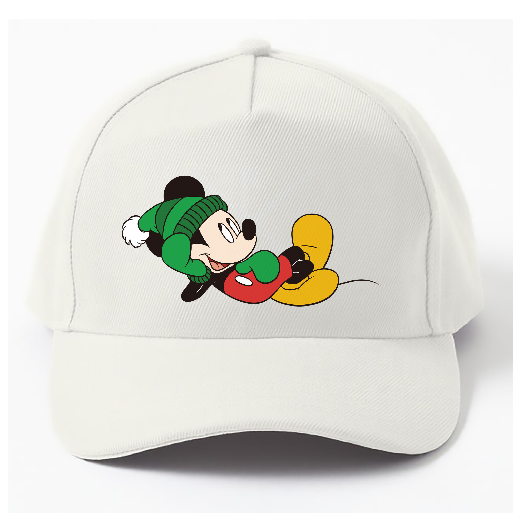 （画像用） ミッキーマウス Mickey Mouse ベースボールキャップ 綿100％ 男女兼用 帽子 スポーツ