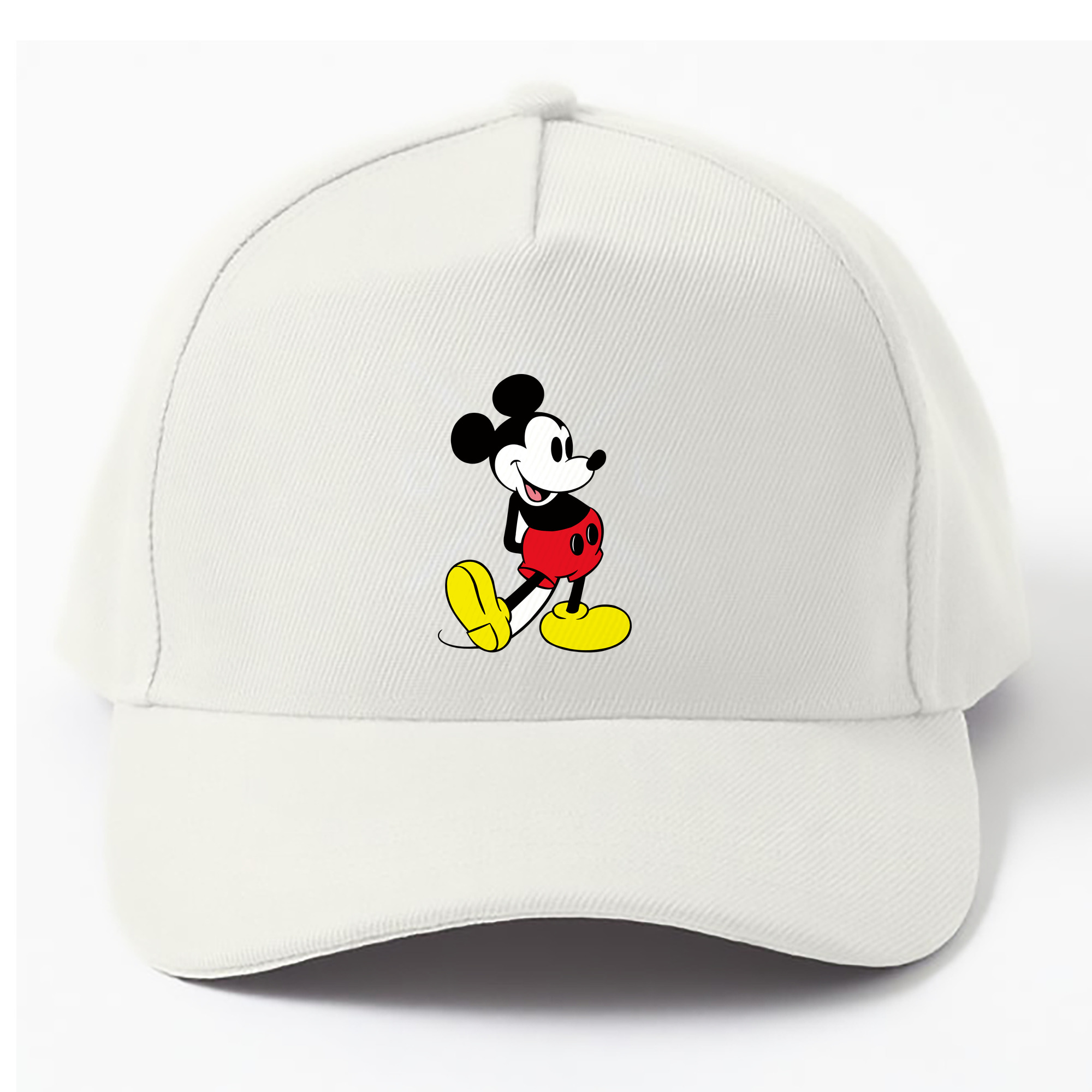 （画像用） ミッキーマウス Mickey Mouse ベースボールキャップ 綿100％ 男女兼用 帽子 スポーツ