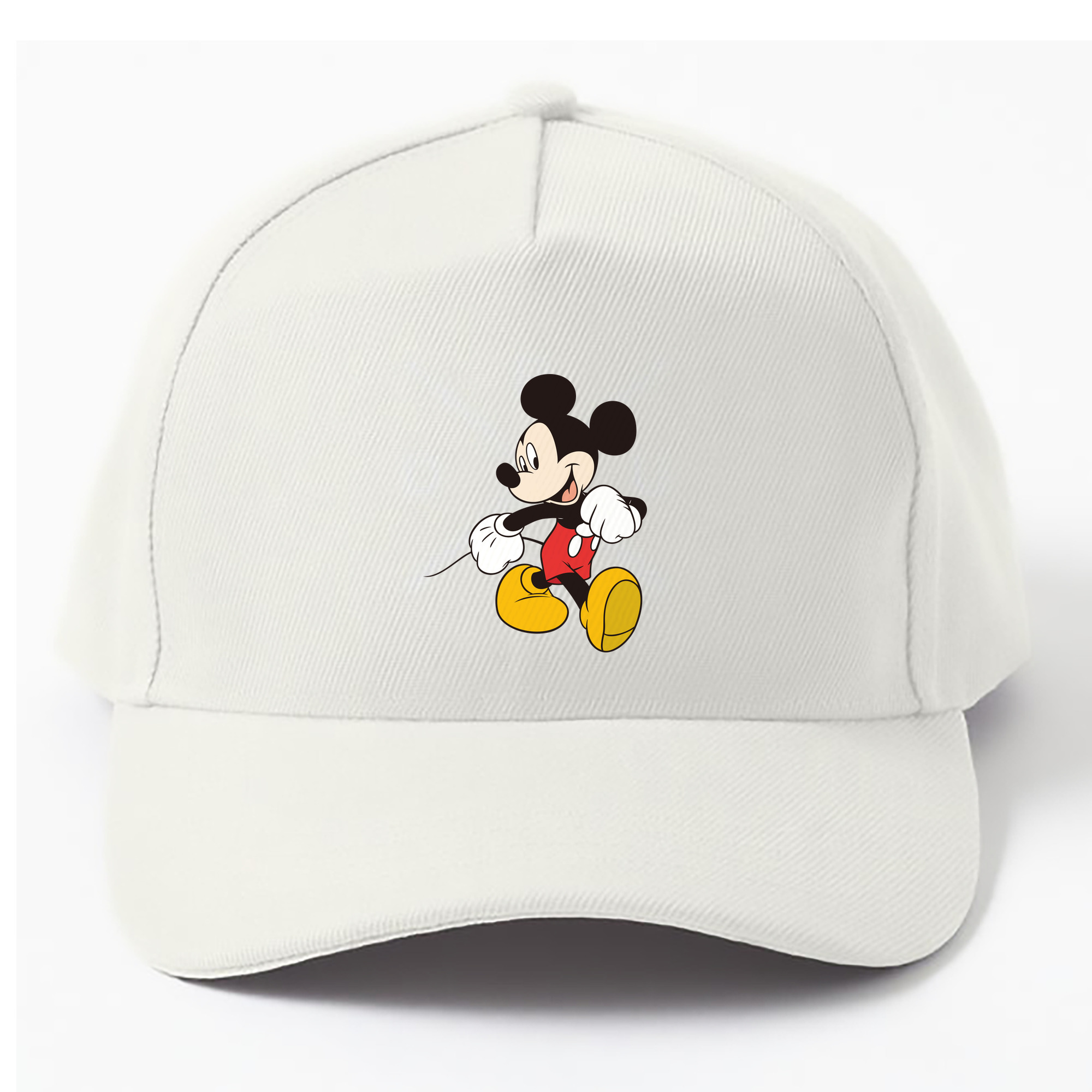 （画像用） ミッキーマウス Mickey Mouse ベースボールキャップ 綿100％ 男女兼用 帽子 スポーツ