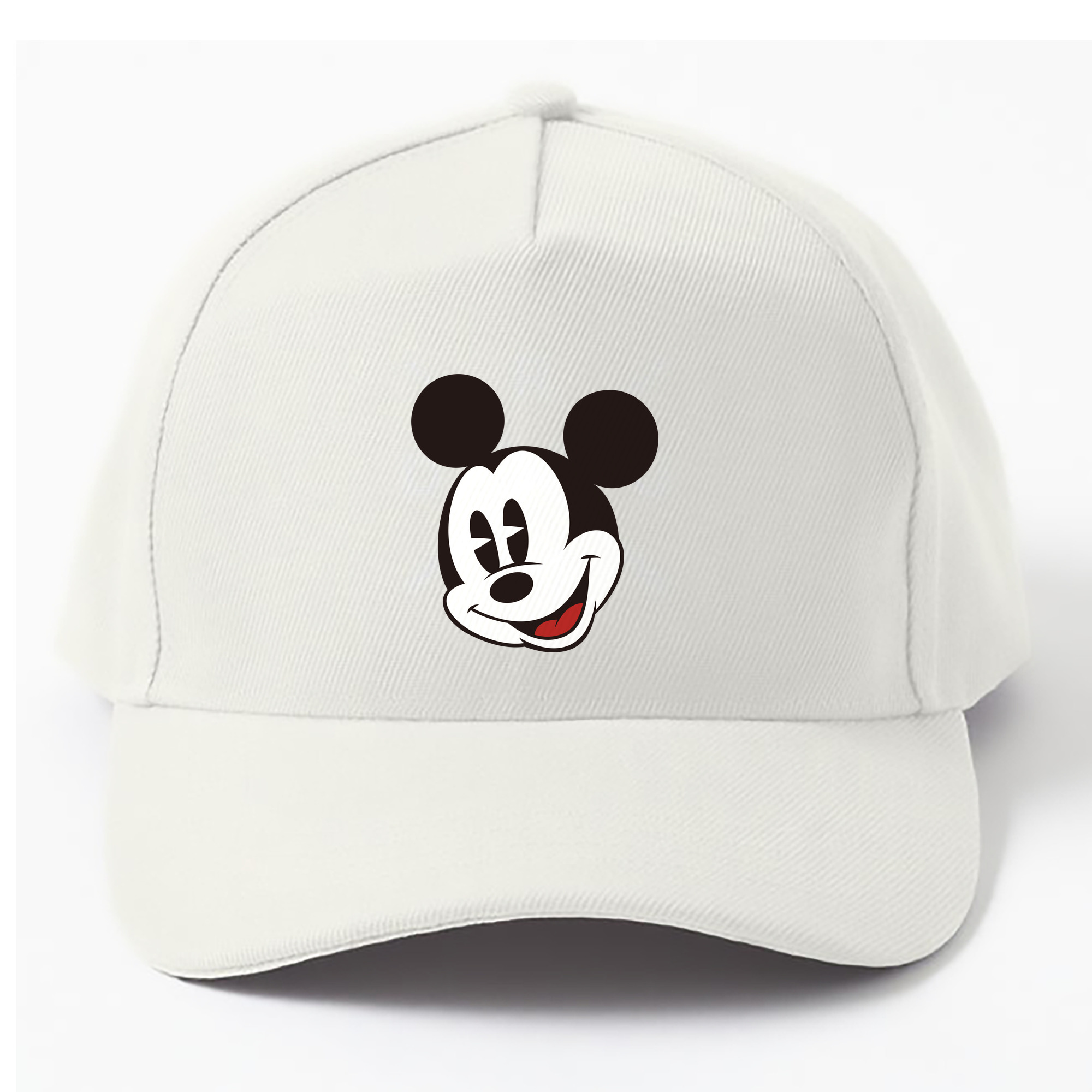 （画像用） ミッキーマウス Mickey Mouse ベースボールキャップ 綿100％ 男女兼用 帽子 スポーツ