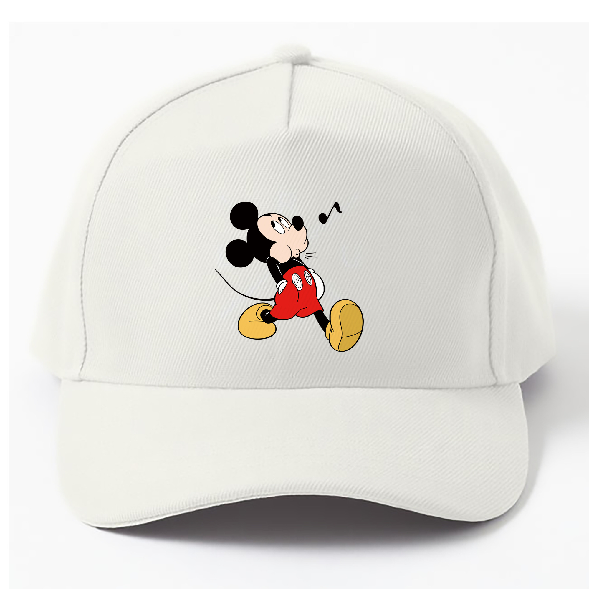 （画像用） ミッキーマウス Mickey Mouse ベースボールキャップ 綿100％ 男女兼用 帽子 スポーツ