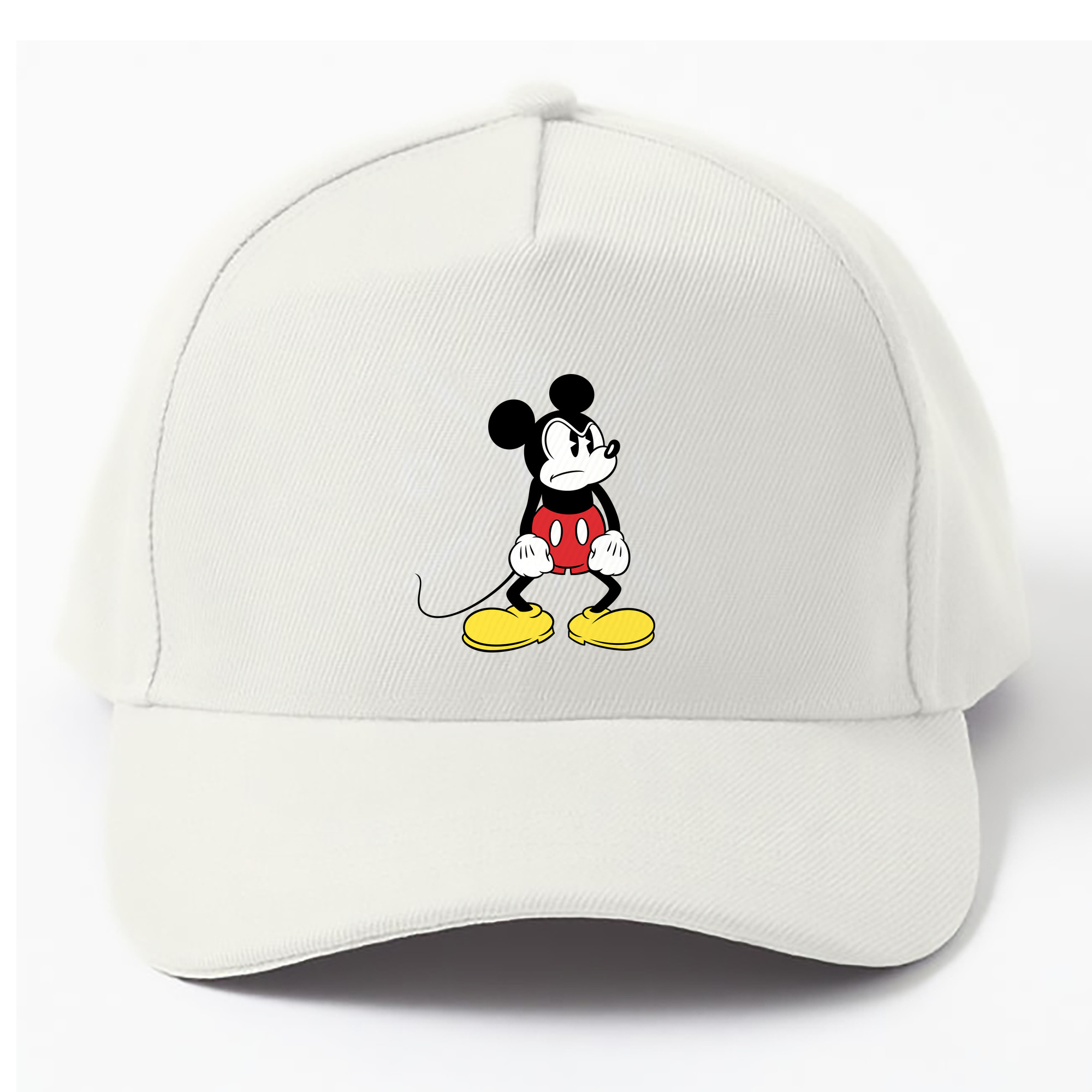（画像用） ミッキーマウス Mickey Mouse ベースボールキャップ 綿100％ 男女兼用 帽子 スポーツ