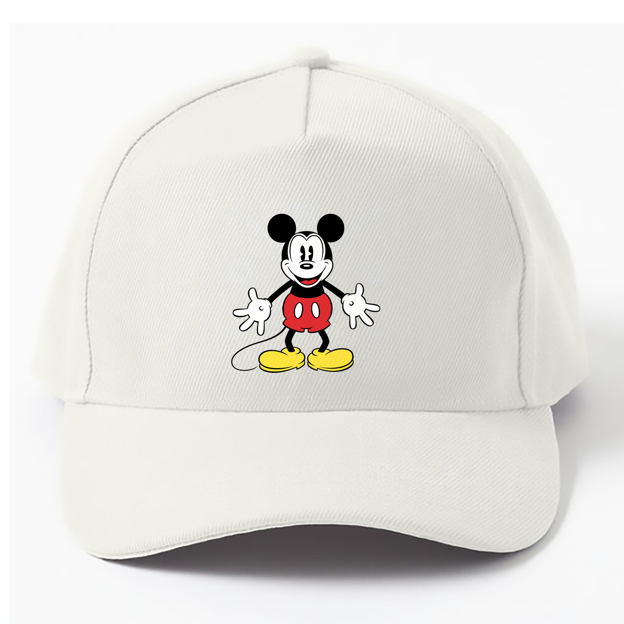 （画像用） ミッキーマウス Mickey Mouse ベースボールキャップ 綿100％ 男女兼用 帽子 スポーツ