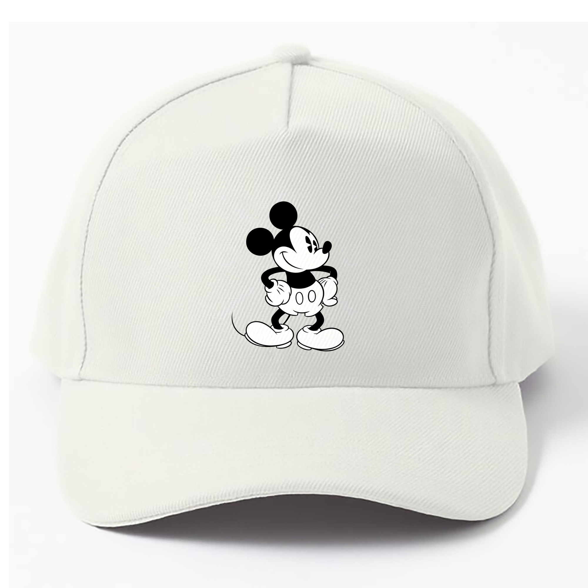 （画像用） ミッキーマウス Mickey Mouse ベースボールキャップ 綿100％ 男女兼用 帽子 スポーツ