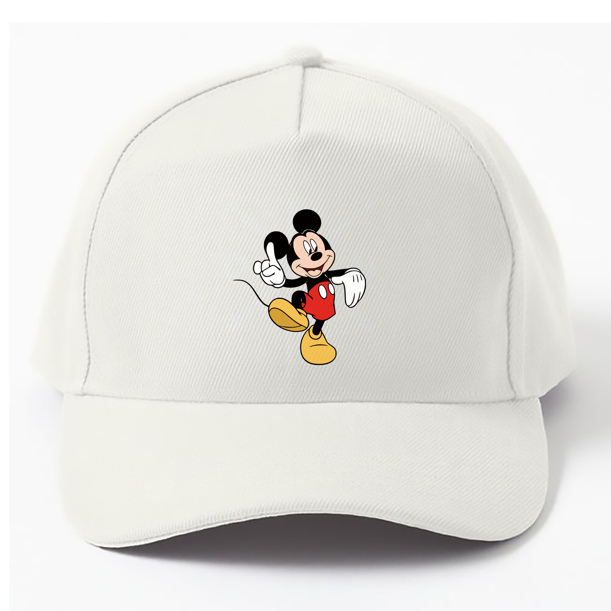 （画像用） ミッキーマウス Mickey Mouse ベースボールキャップ 綿100％ 男女兼用 帽子 スポーツ
