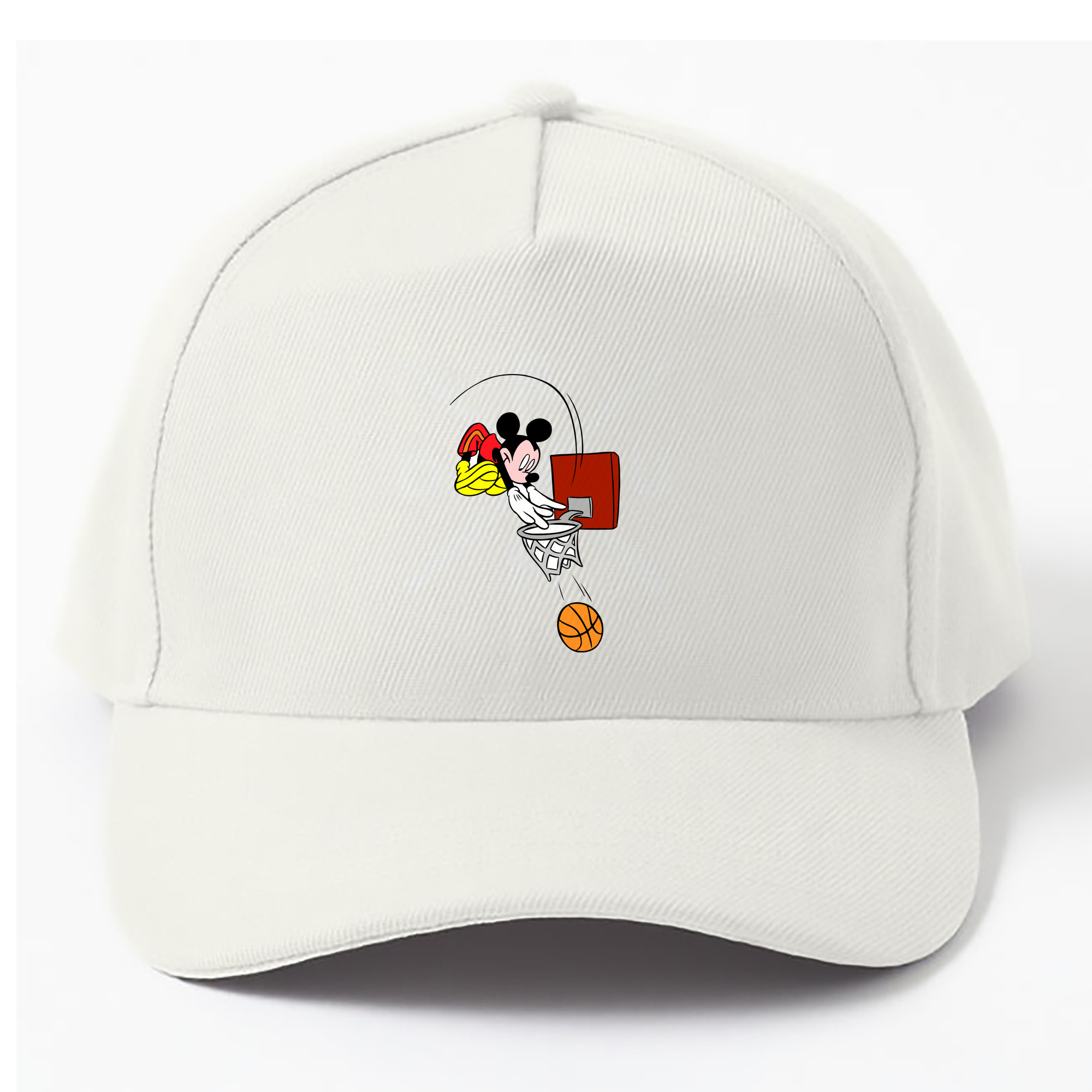 （画像用） ミッキーマウス Mickey Mouse ベースボールキャップ 綿100％ 男女兼用 帽子 スポーツ