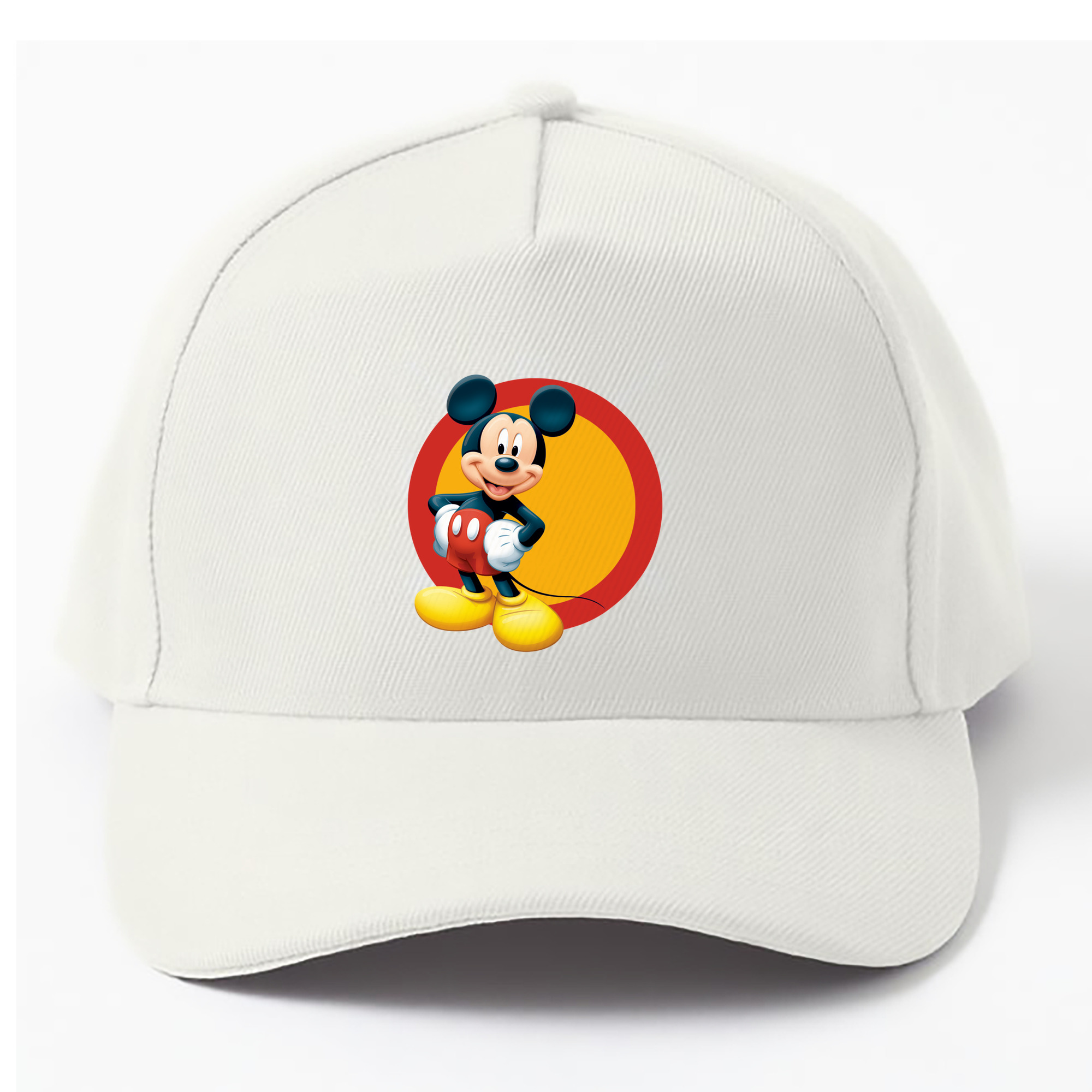 （画像用） ミッキーマウス Mickey Mouse ベースボールキャップ 綿100％ 男女兼用 帽子 スポーツ