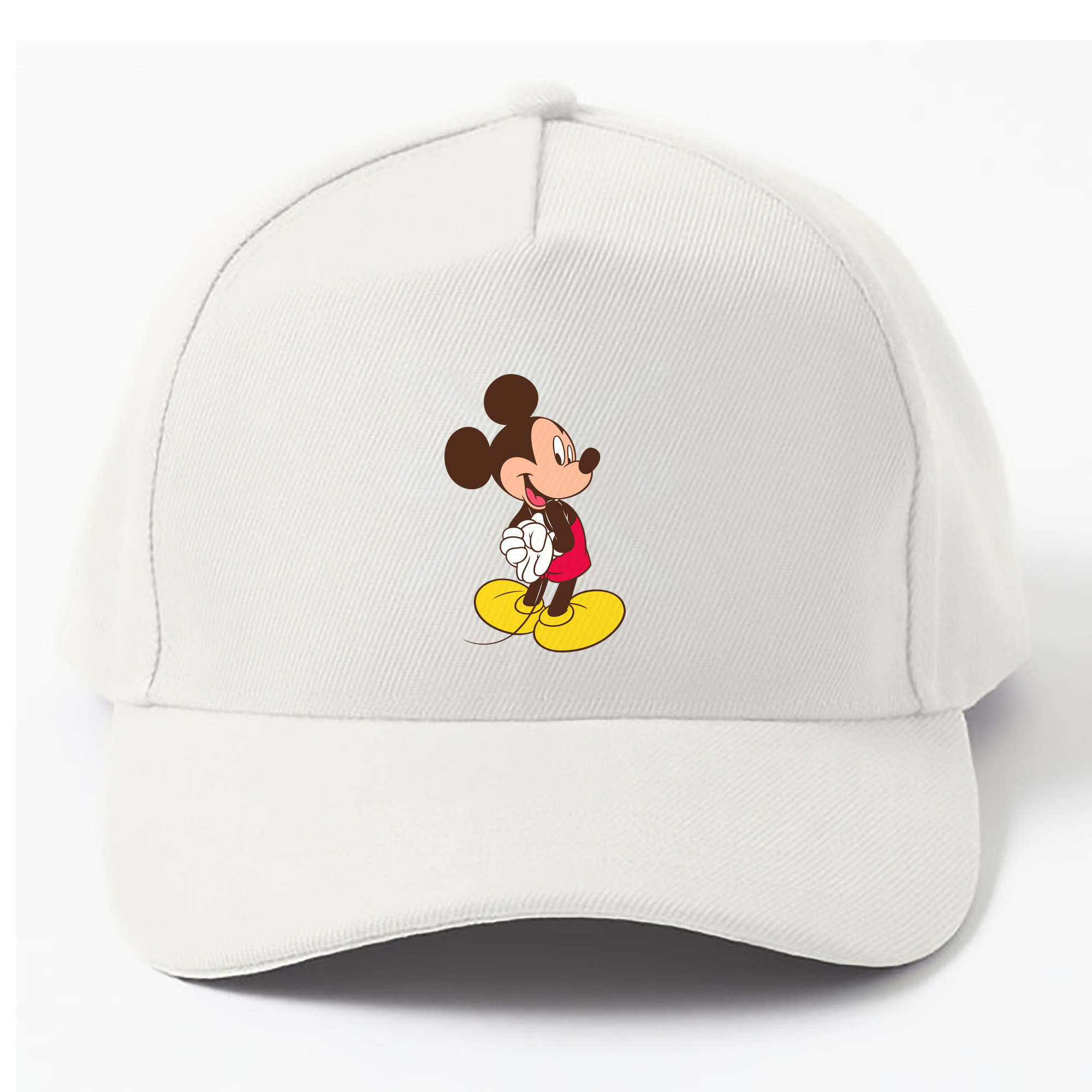 （画像用） ミッキーマウス Mickey Mouse ベースボールキャップ 綿100％ 男女兼用 帽子 スポーツ