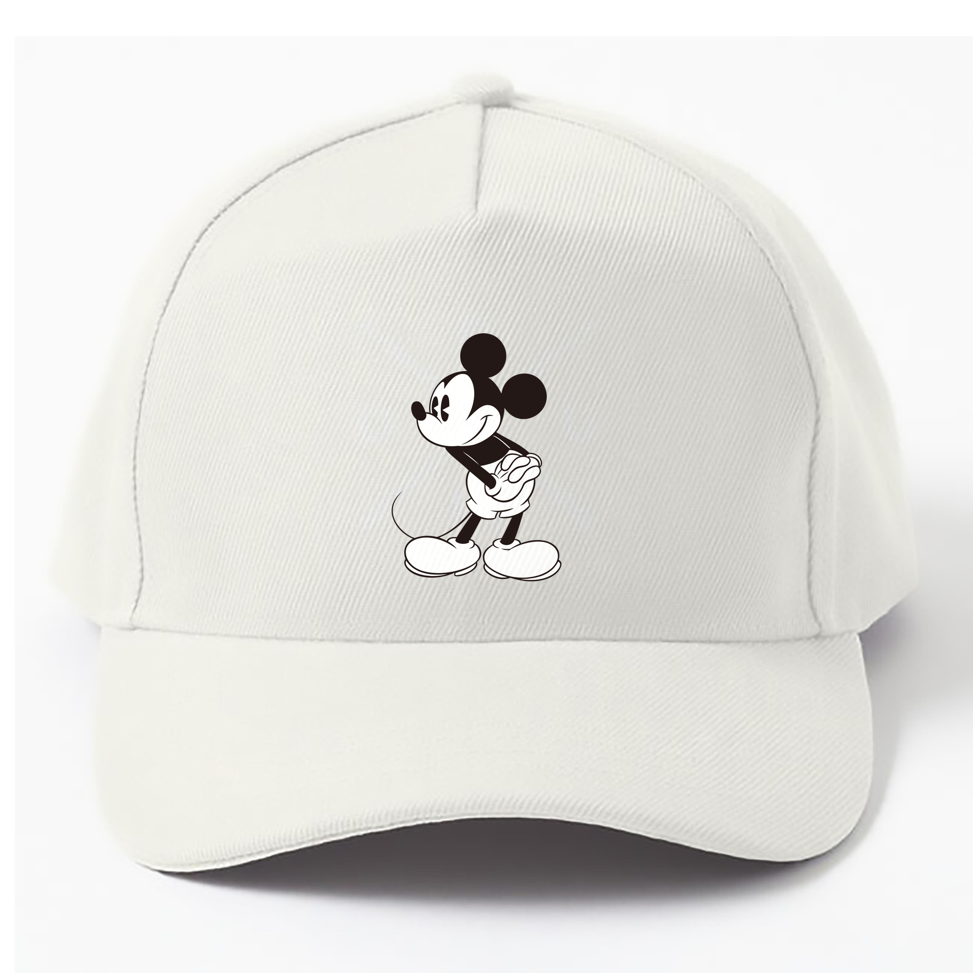 （画像用） ミッキーマウス Mickey Mouse ベースボールキャップ 綿100％ 男女兼用 帽子 スポーツ