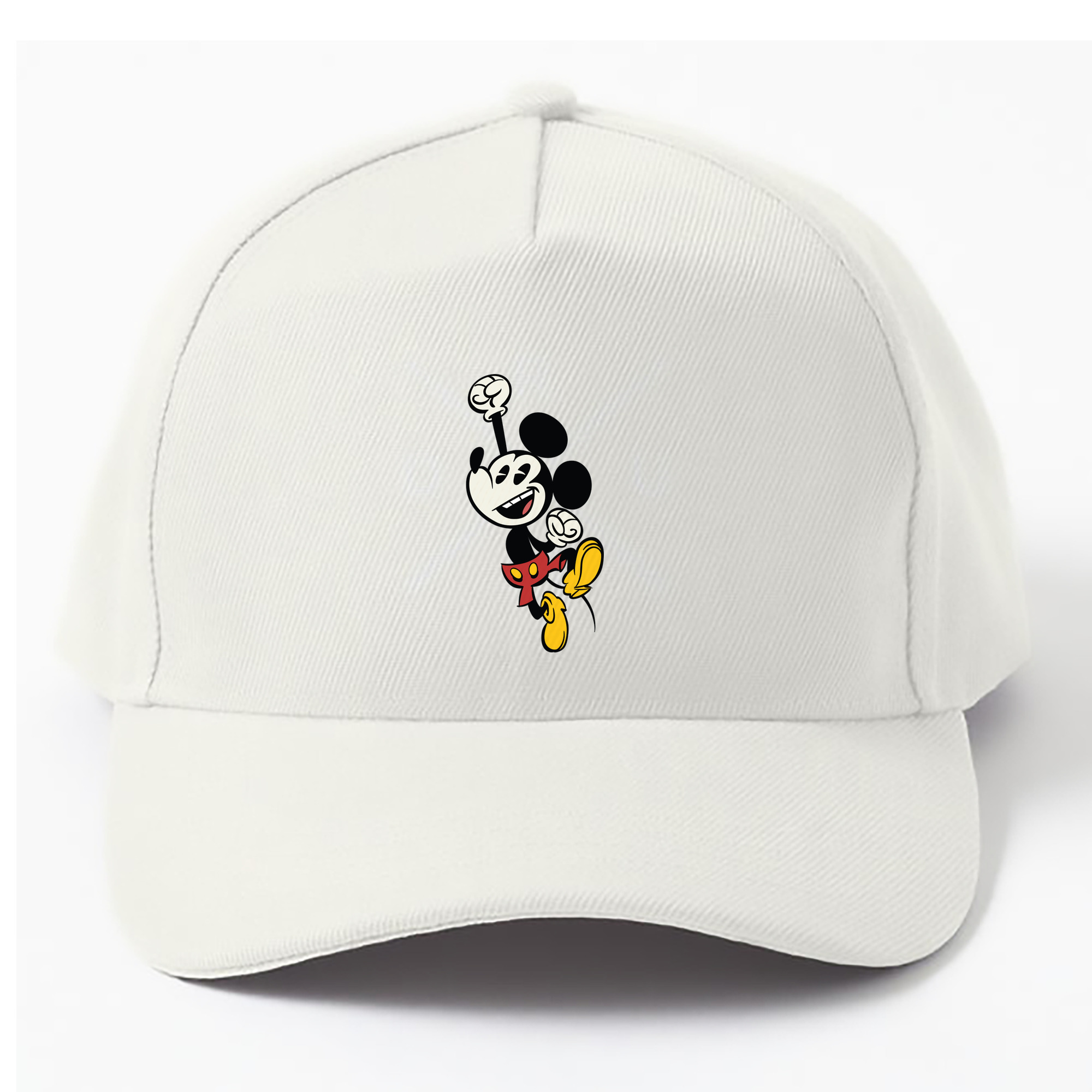 （画像用） ミッキーマウス Mickey Mouse ベースボールキャップ 綿100％ 男女兼用 帽子 スポーツ