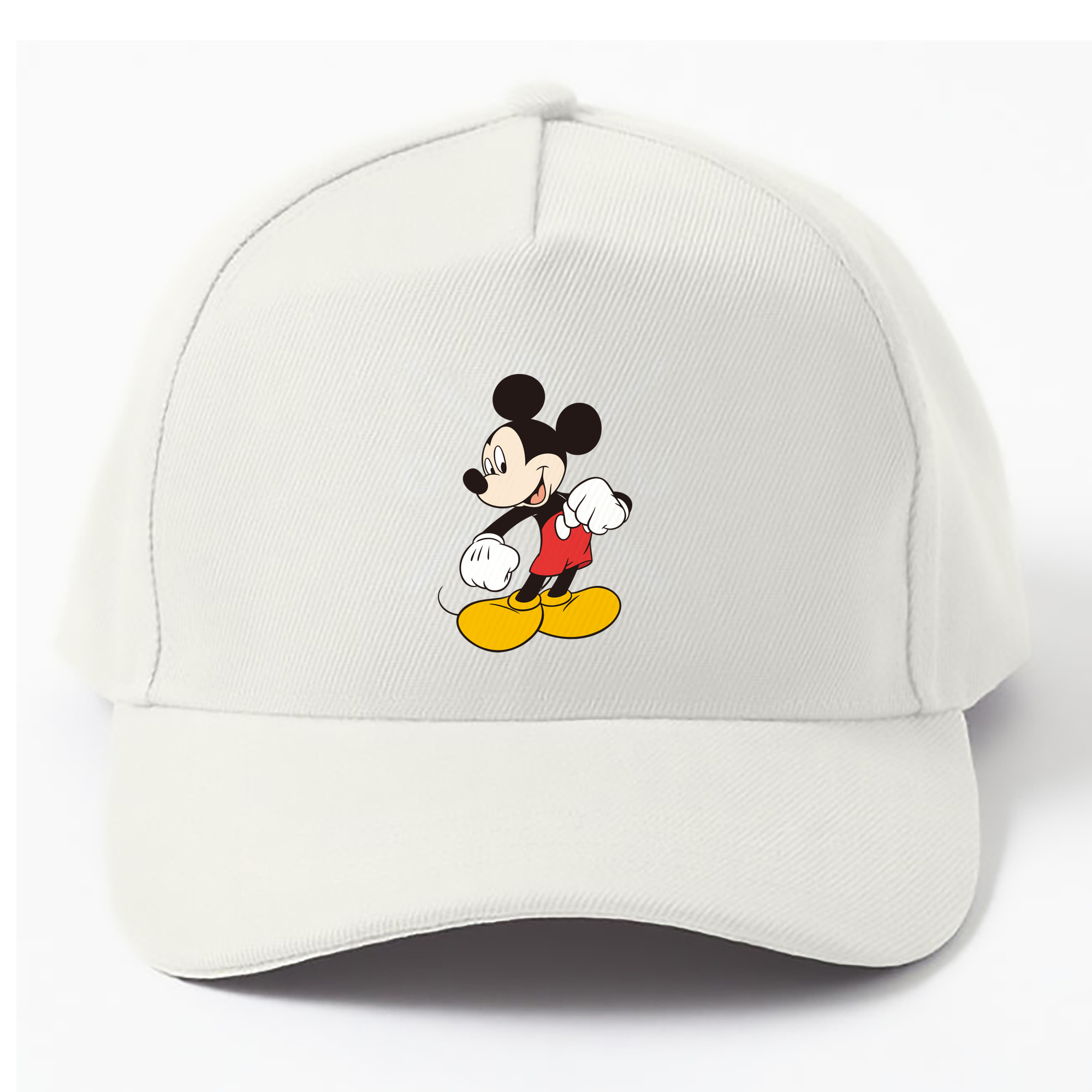 （画像用） ミッキーマウス Mickey Mouse ベースボールキャップ 綿100％ 男女兼用 帽子 スポーツ