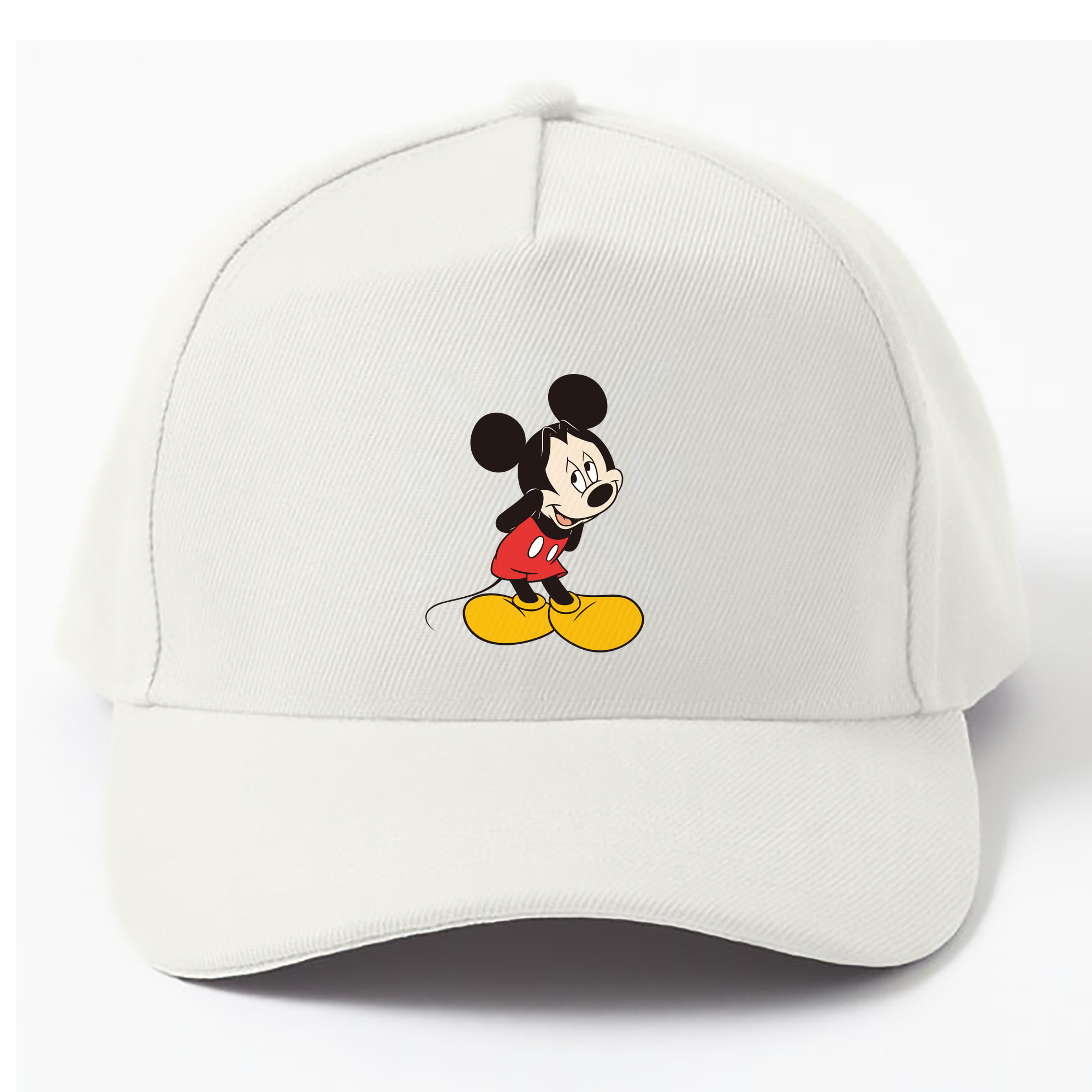 （画像用） ミッキーマウス Mickey Mouse ベースボールキャップ 綿100％ 男女兼用 帽子 スポーツ