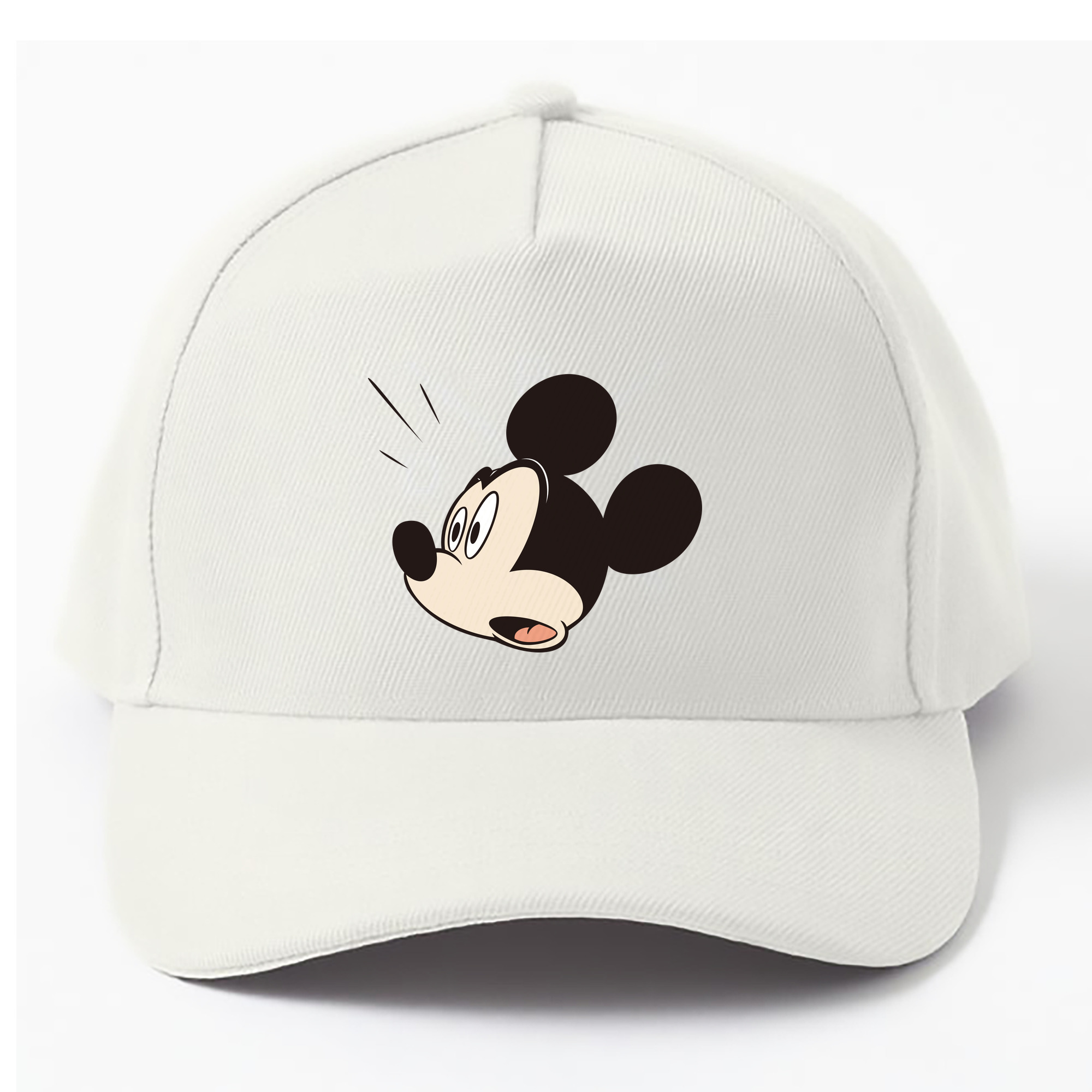 （画像用） ミッキーマウス Mickey Mouse ベースボールキャップ 綿100％ 男女兼用 帽子 スポーツ