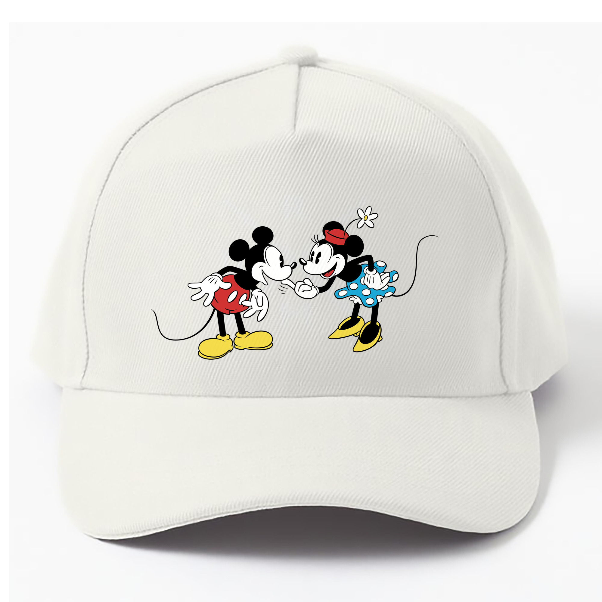 （画像用） ミッキーマウス Mickey Mouse ベースボールキャップ 綿100％ 男女兼用 帽子 スポーツ