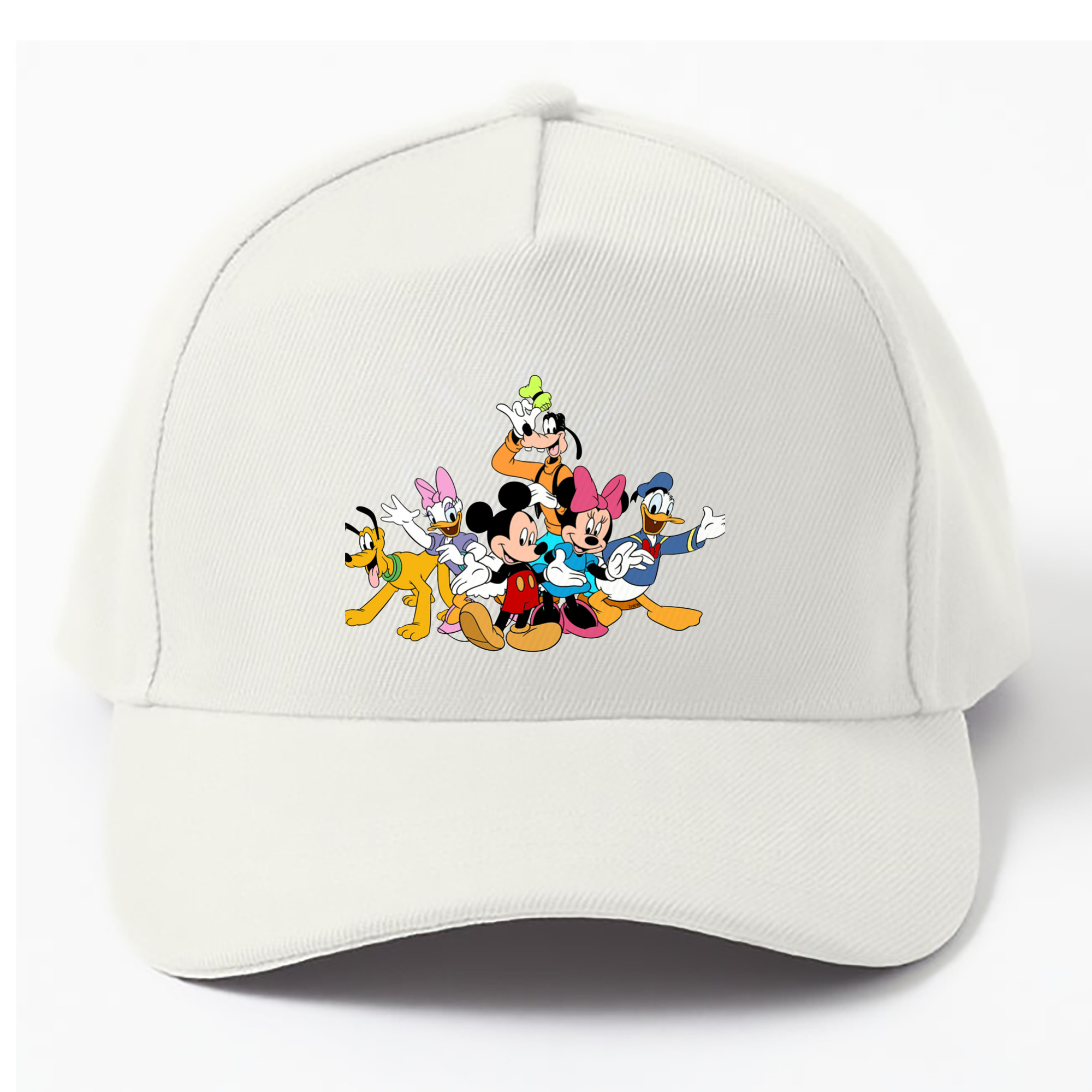 （画像用） ミッキーマウス Mickey Mouse ベースボールキャップ 綿100％ 男女兼用 帽子 スポーツ