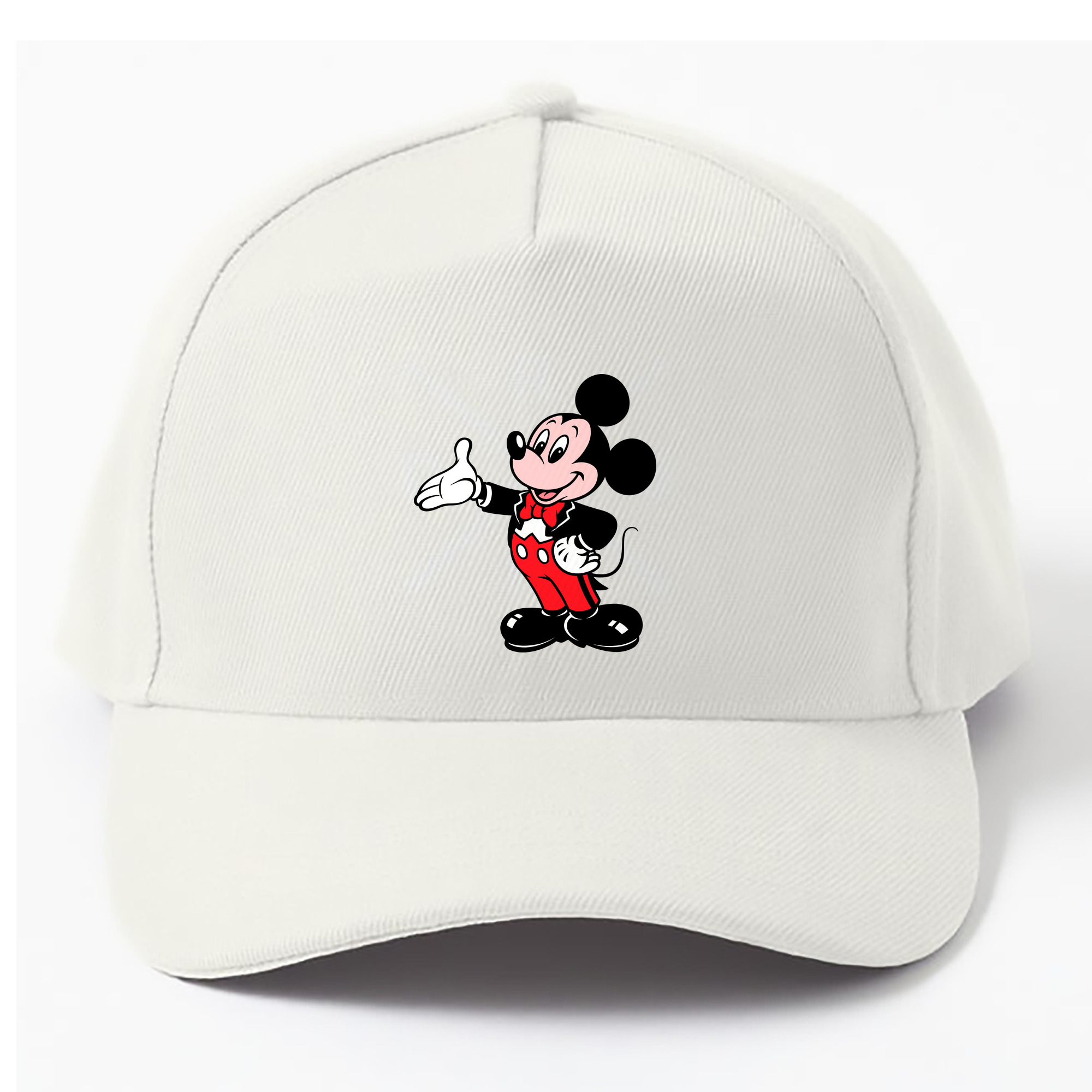 （画像用） ミッキーマウス Mickey Mouse ベースボールキャップ 綿100％ 男女兼用 帽子 スポーツ