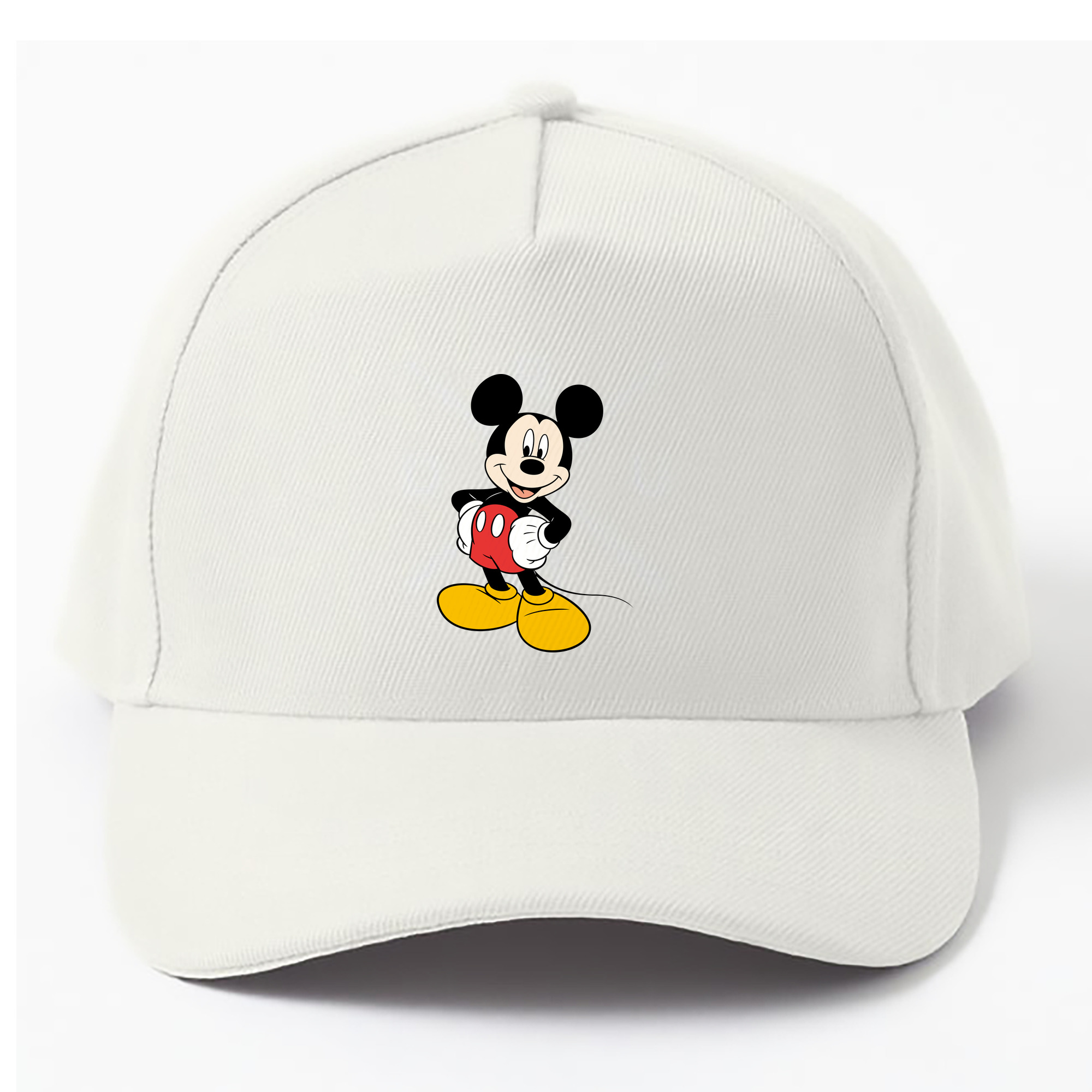 （画像用） ミッキーマウス Mickey Mouse ベースボールキャップ 綿100％ 男女兼用 帽子 スポーツ