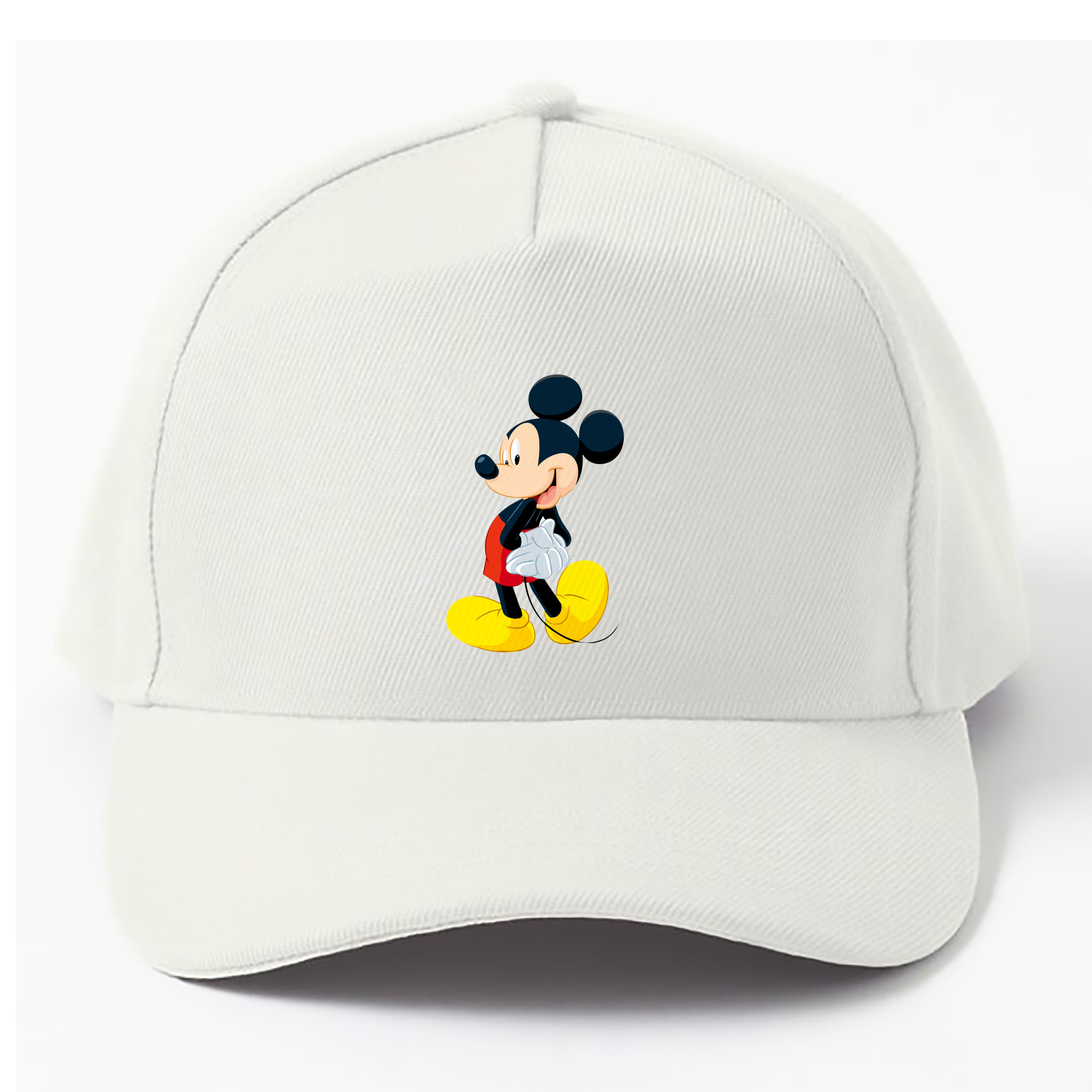 （画像用） ミッキーマウス Mickey Mouse ベースボールキャップ 綿100％ 男女兼用 帽子 スポーツ