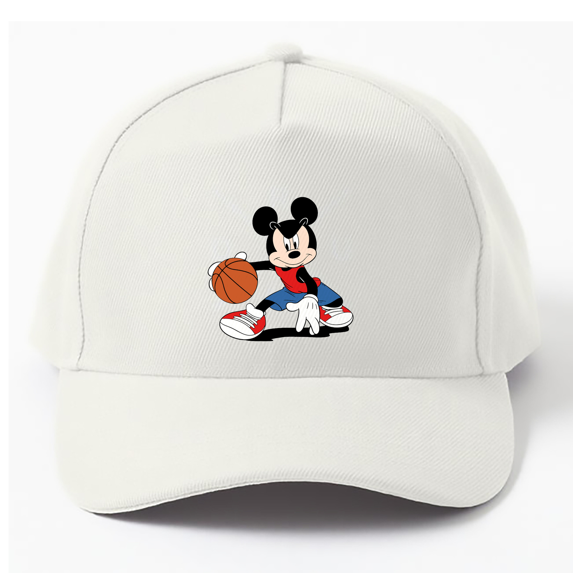（画像用） ミッキーマウス Mickey Mouse ベースボールキャップ 綿100％ 男女兼用 帽子 スポーツ