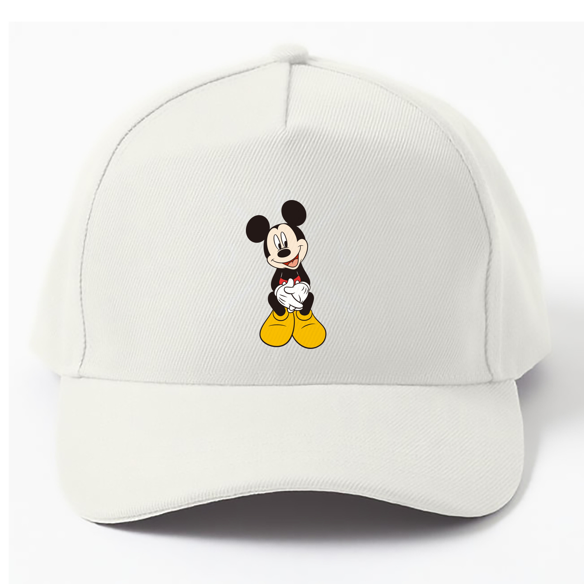 （画像用） ミッキーマウス Mickey Mouse ベースボールキャップ 綿100％ 男女兼用 帽子 スポーツ