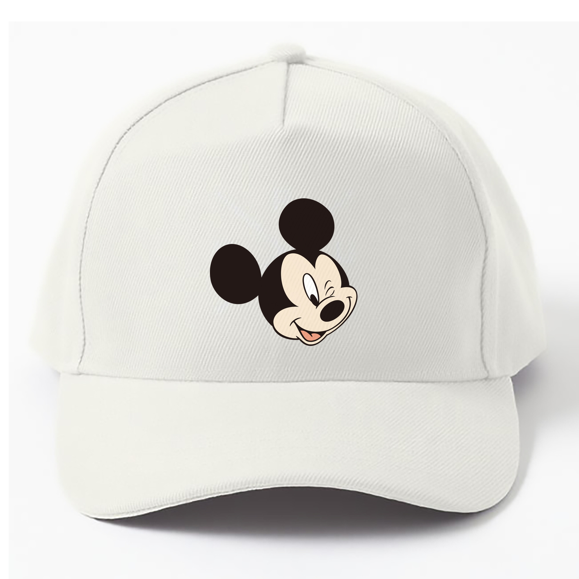 （画像用） ミッキーマウス Mickey Mouse ベースボールキャップ 綿100％ 男女兼用 帽子 スポーツ