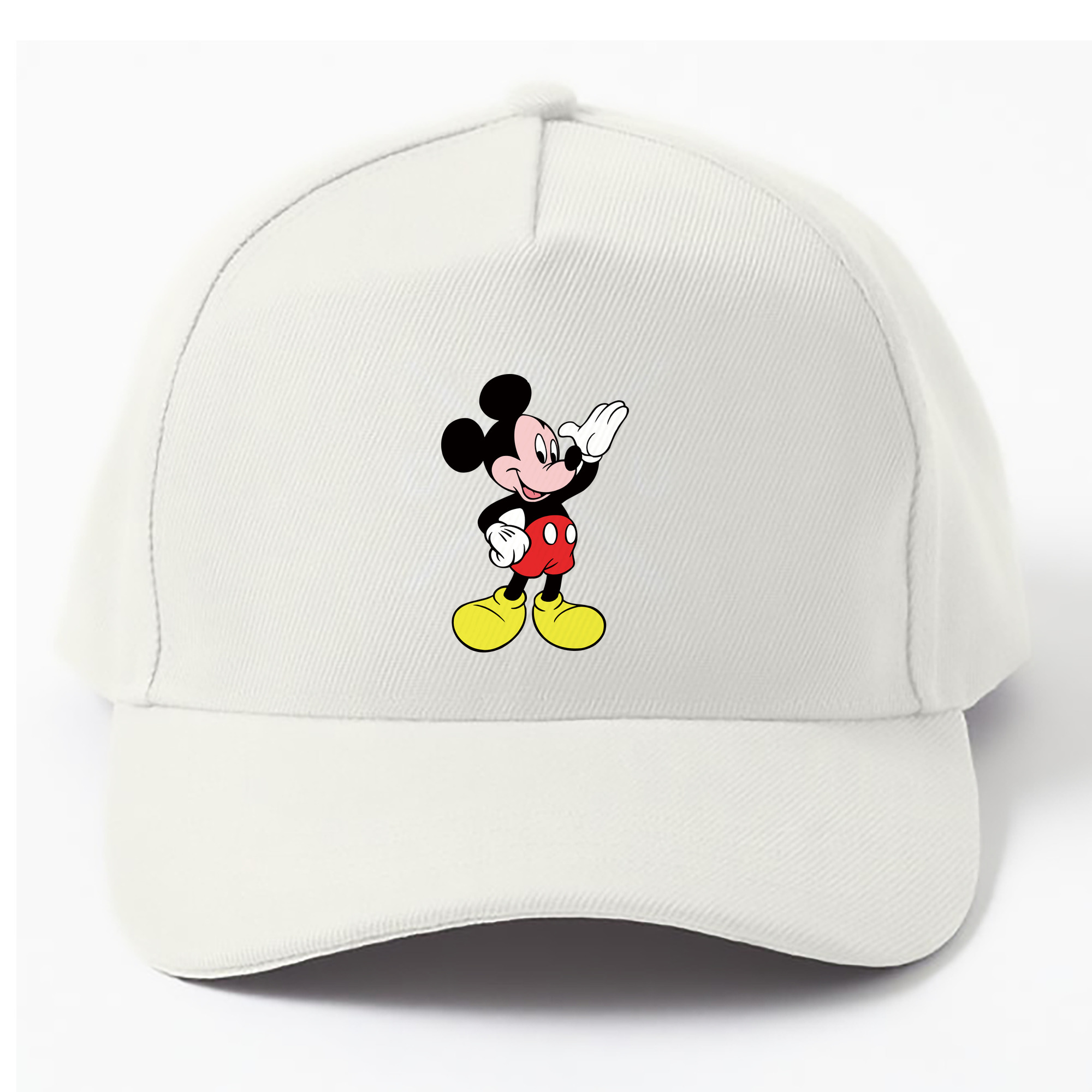 （画像用） ミッキーマウス Mickey Mouse ベースボールキャップ 綿100％ 男女兼用 帽子 スポーツ