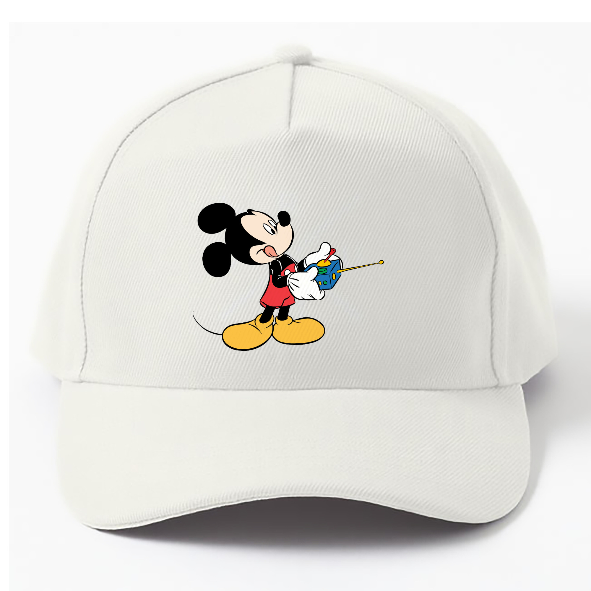 （画像用） ミッキーマウス Mickey Mouse ベースボールキャップ 綿100％ 男女兼用 帽子 スポーツ