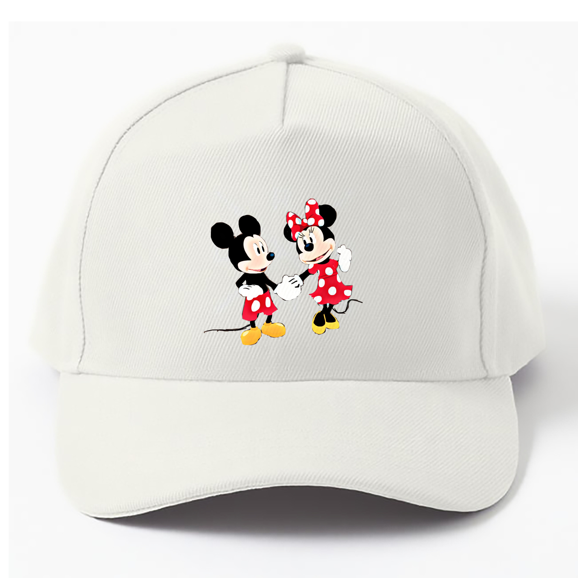 （画像用） ミッキーマウス Mickey Mouse ベースボールキャップ 綿100％ 男女兼用 帽子 スポーツ