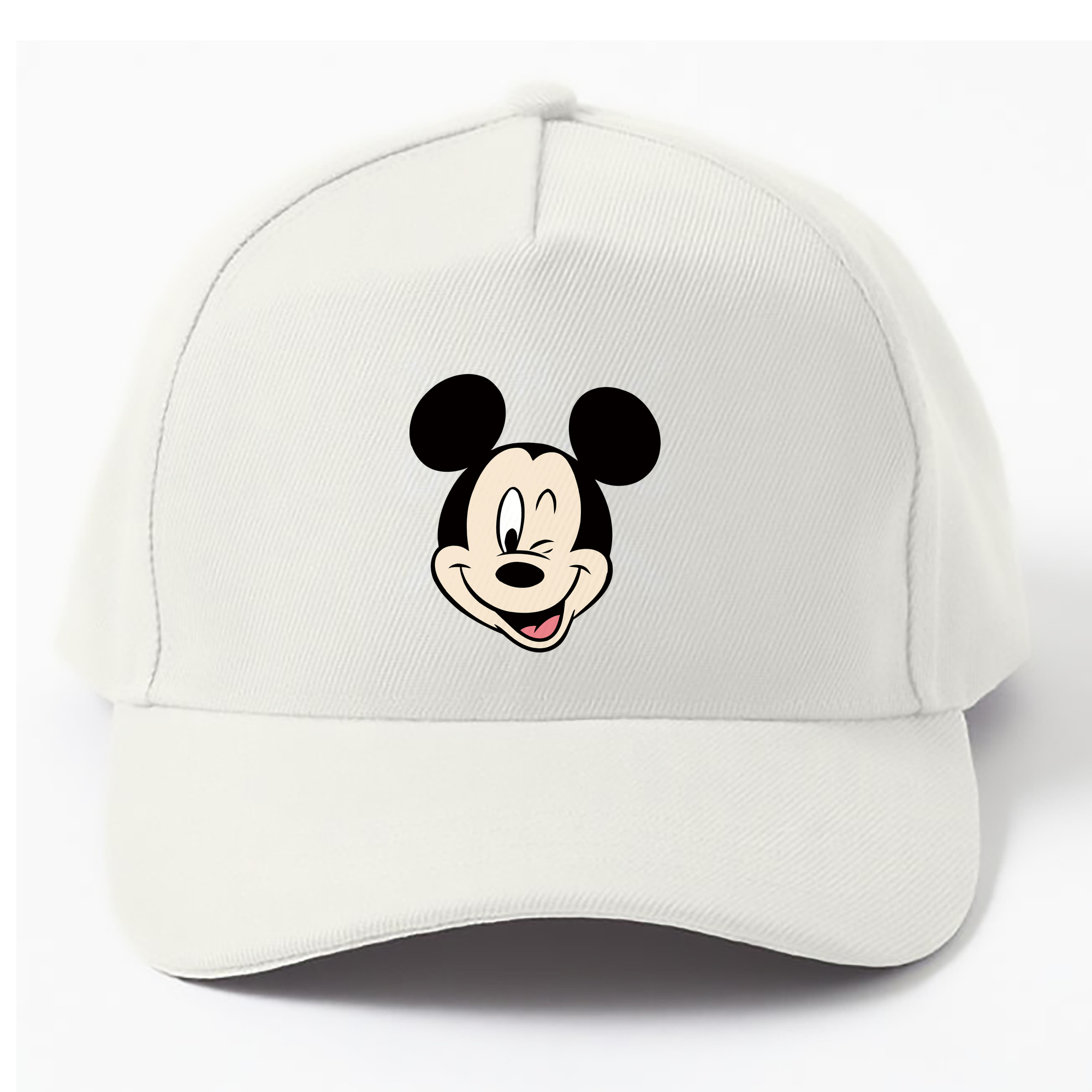 （画像用） ミッキーマウス Mickey Mouse ベースボールキャップ 綿100％ 男女兼用 帽子 スポーツ