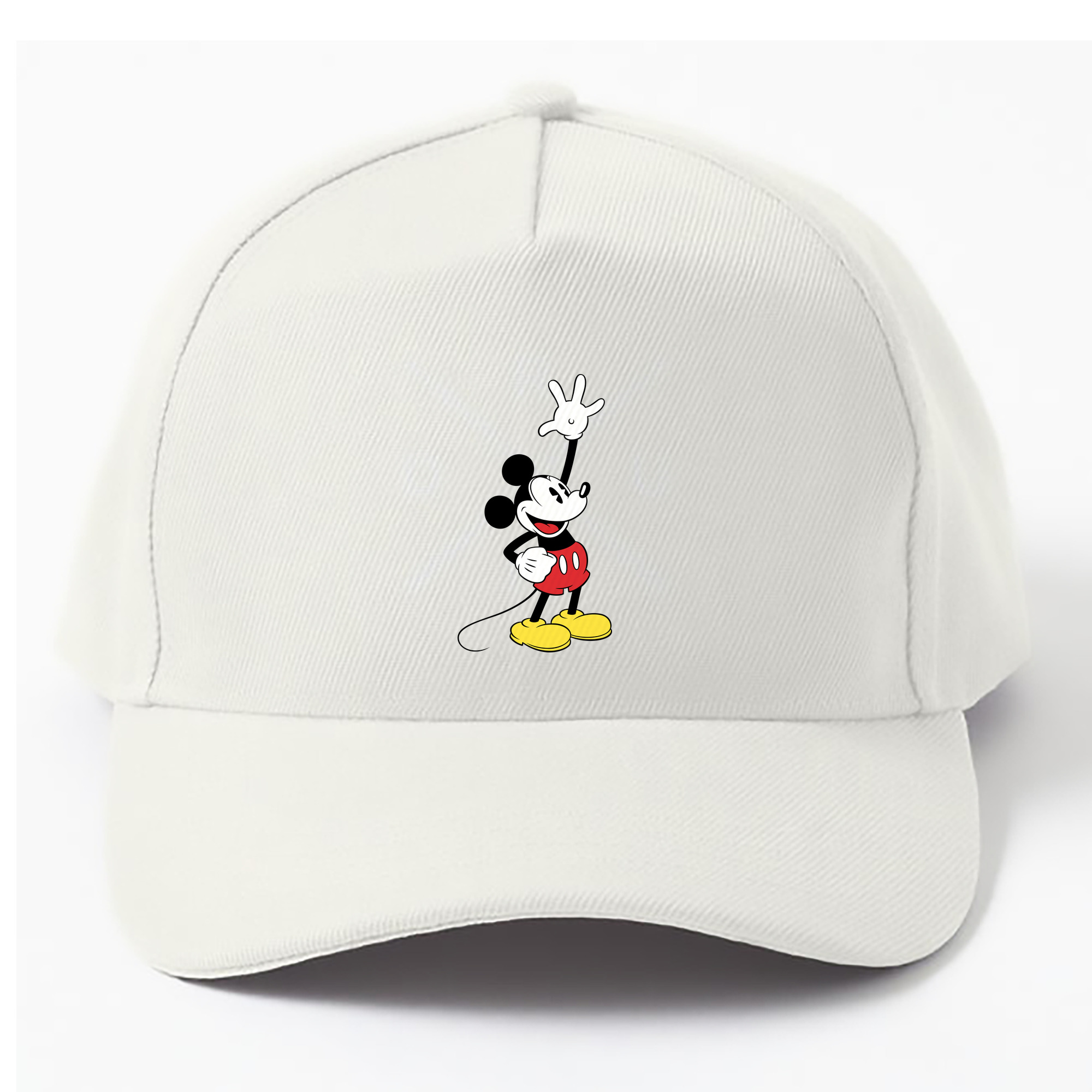 （画像用） ミッキーマウス Mickey Mouse ベースボールキャップ 綿100％ 男女兼用 帽子 スポーツ