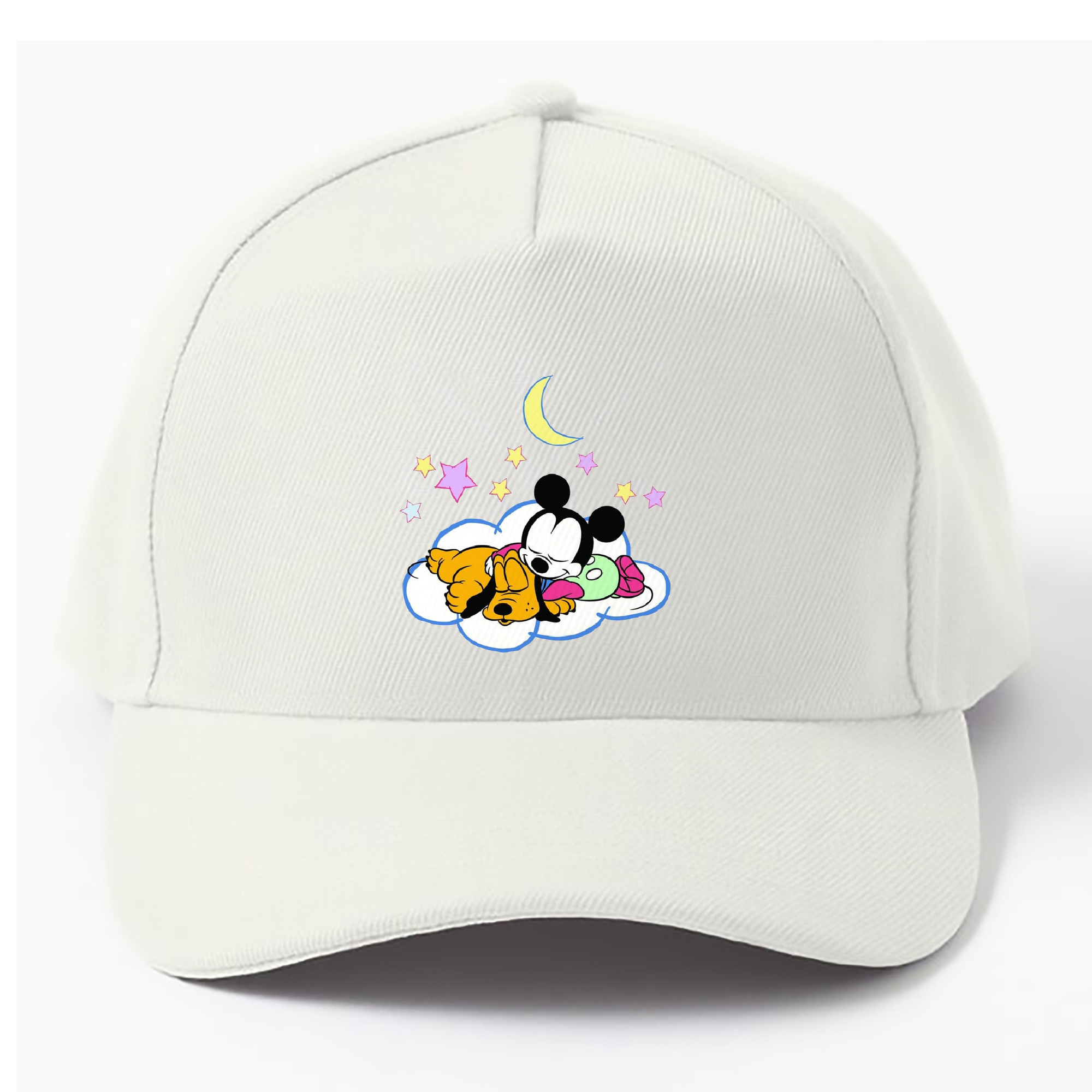 （画像用） ミッキーマウス Mickey Mouse ベースボールキャップ 綿100％ 男女兼用 帽子 スポーツ