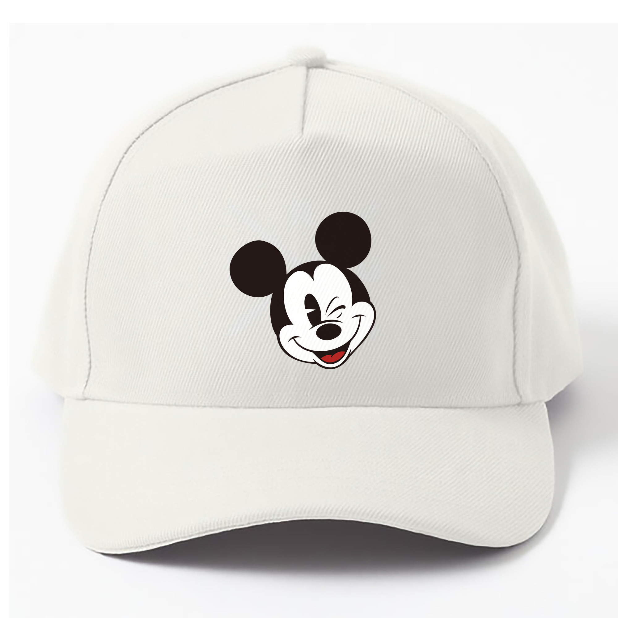（画像用） ミッキーマウス Mickey Mouse ベースボールキャップ 綿100％ 男女兼用 帽子 スポーツ